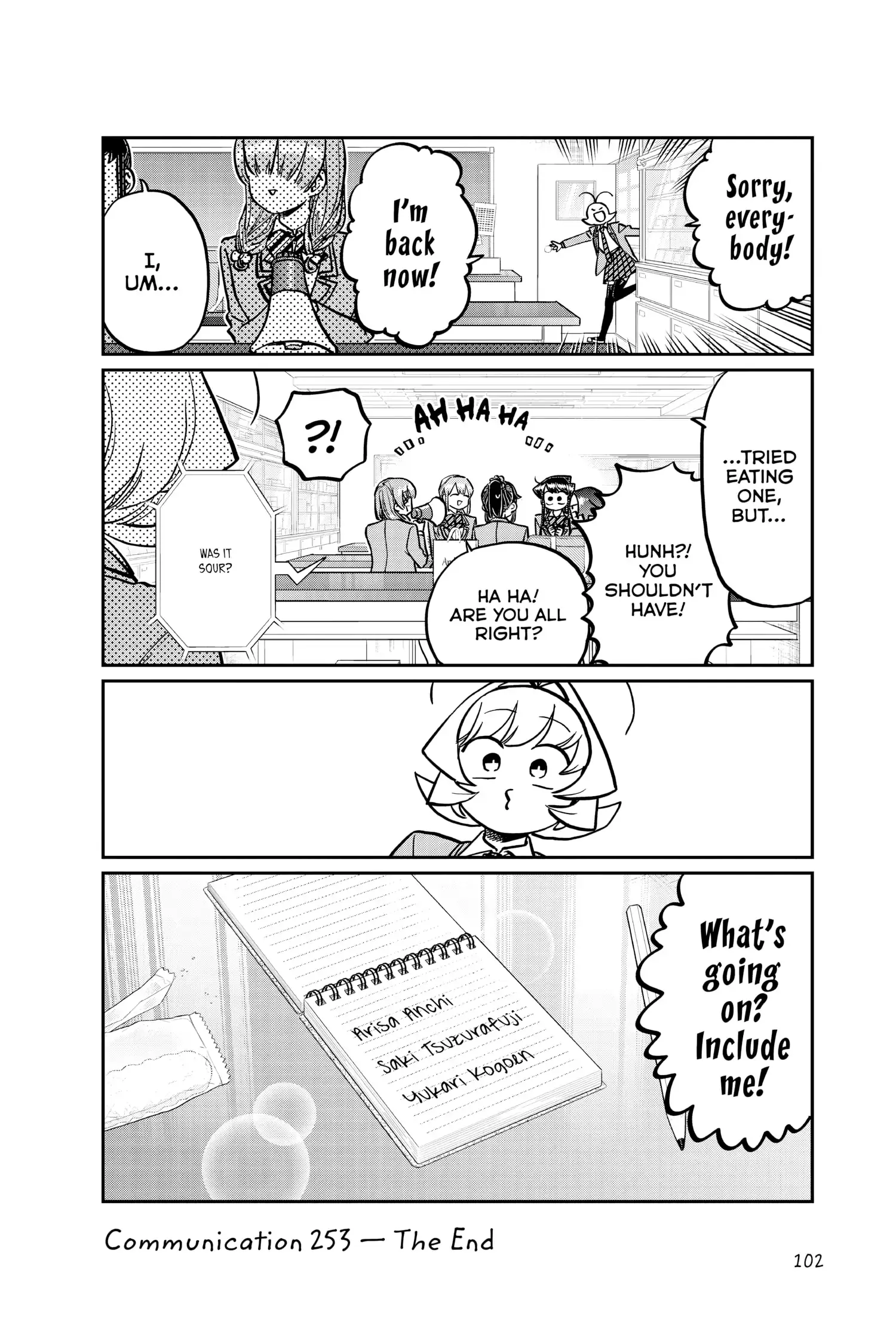 Komi-san wa Komyushou Desu - Chapter 253 - Page 10