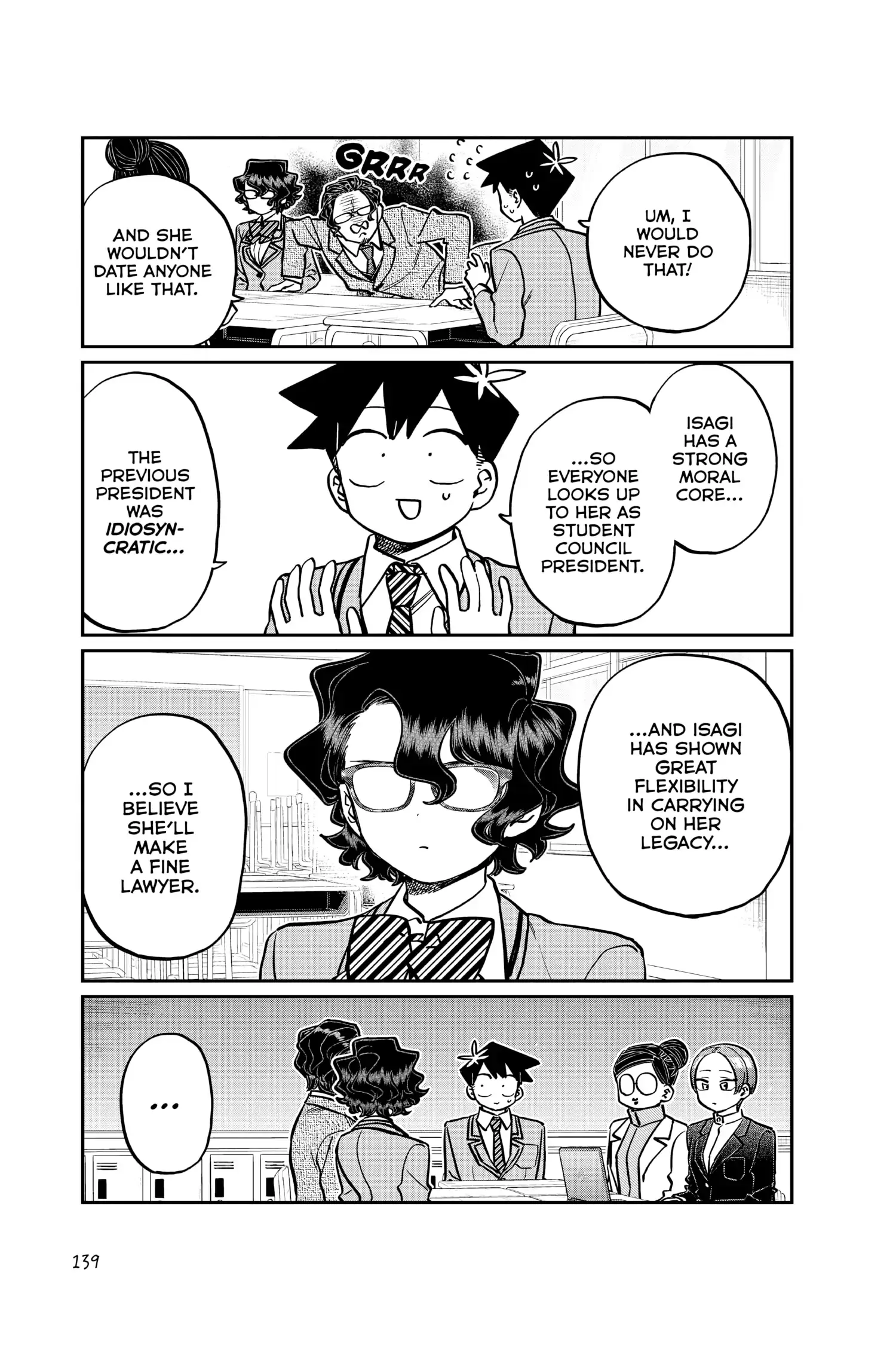 Komi-san wa Komyushou Desu - Chapter 256 - Page 9
