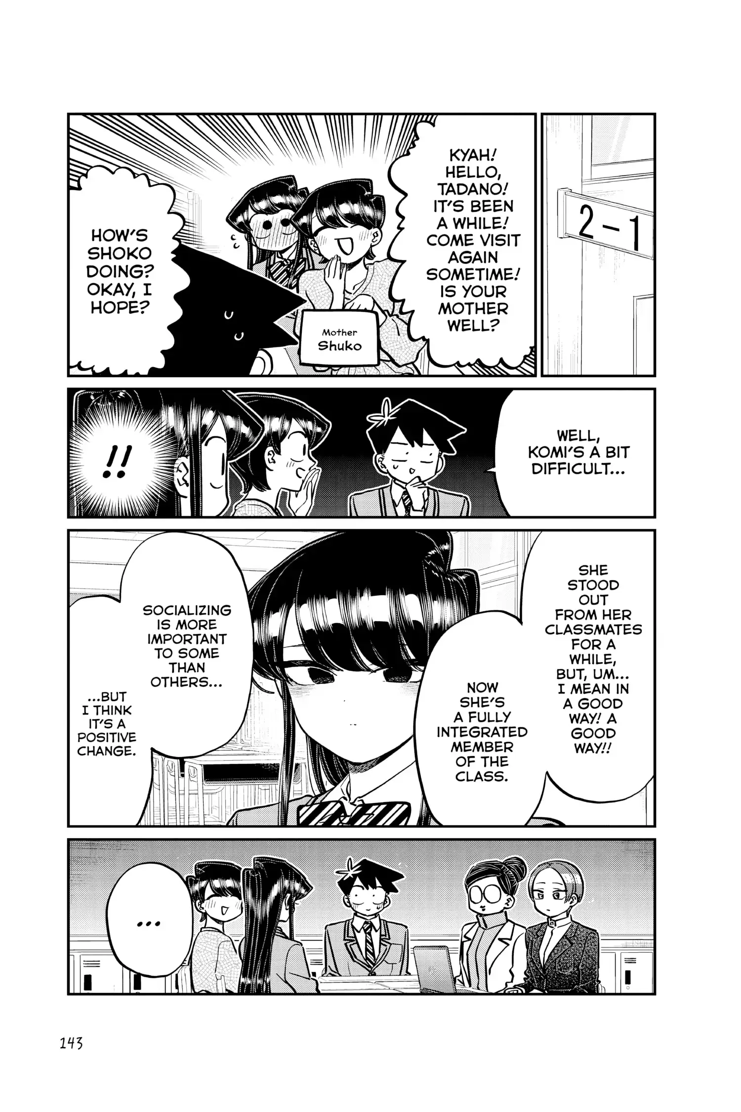Komi-san wa Komyushou Desu - Chapter 256 - Page 13
