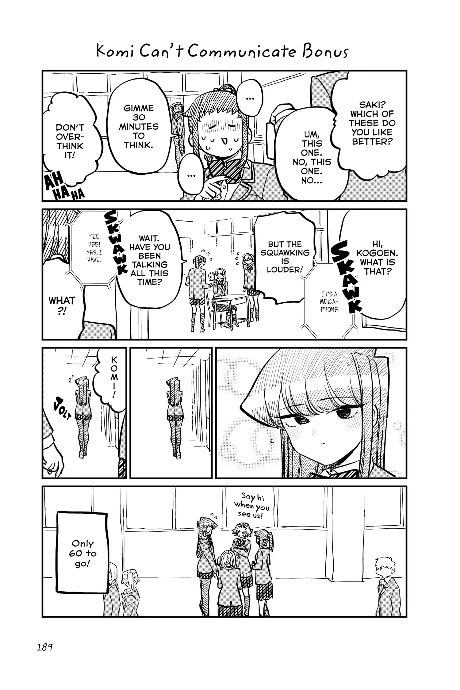Komi-san wa Komyushou Desu - Chapter 258.5 - Page 2