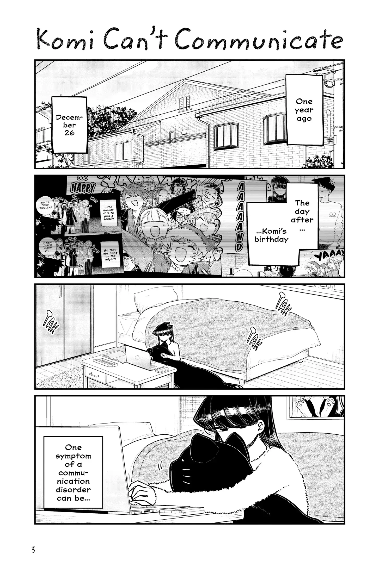 Komi-san wa Komyushou Desu - Chapter 259 - Page 4