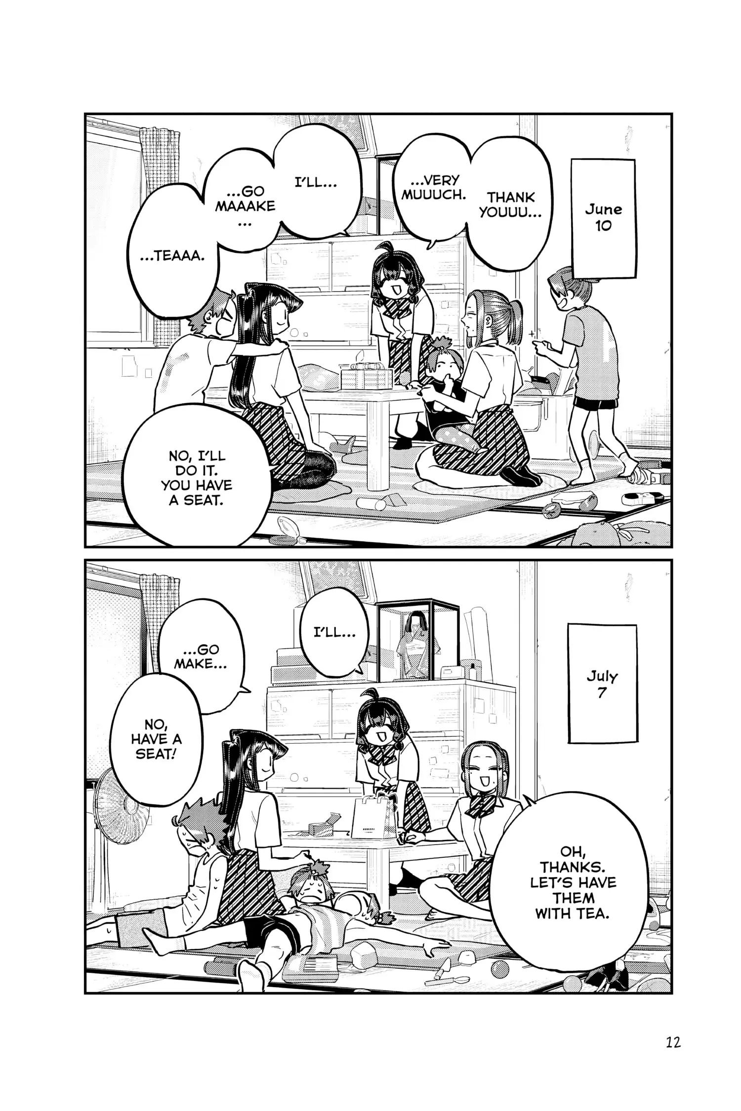 Komi-san wa Komyushou Desu - Chapter 259 - Page 13