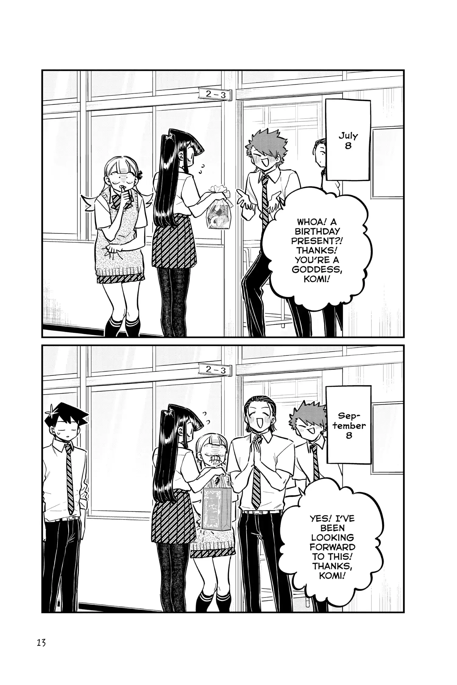 Komi-san wa Komyushou Desu - Chapter 259 - Page 14