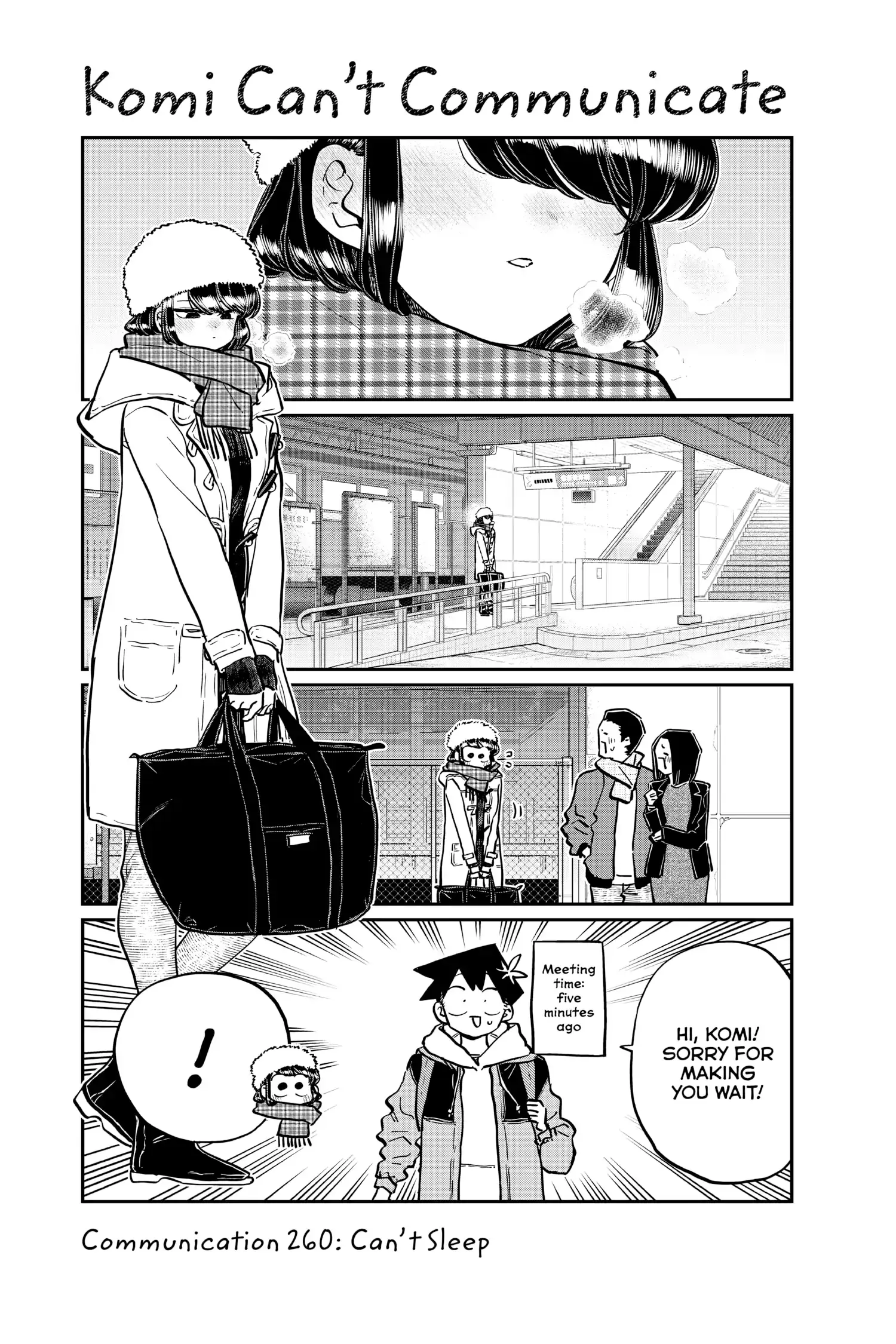 Komi-san wa Komyushou Desu - Chapter 260 - Page 1