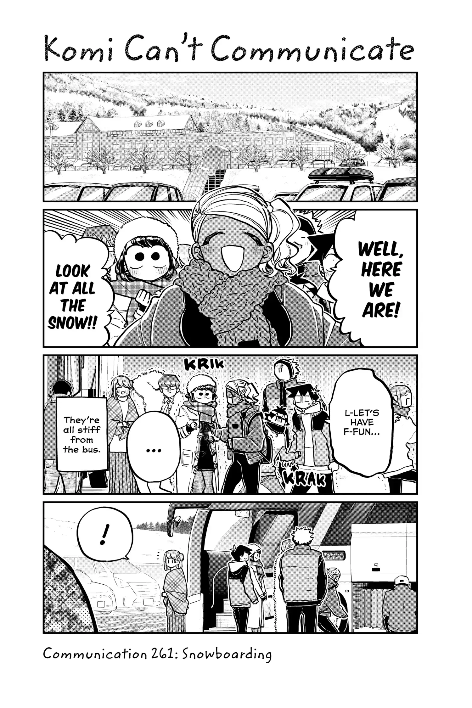 Komi-san wa Komyushou Desu - Chapter 261 - Page 1