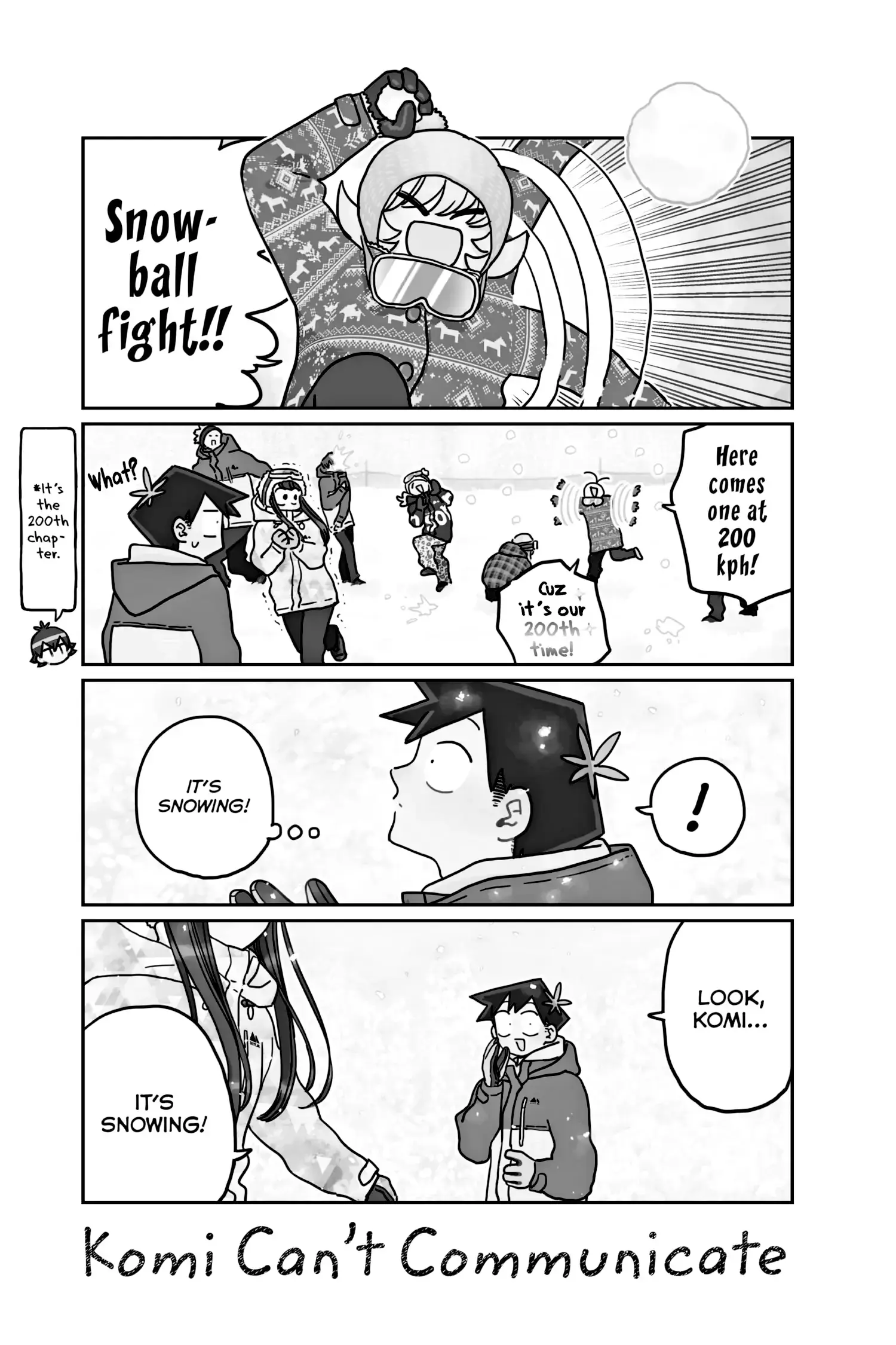 Komi-san wa Komyushou Desu - Chapter 262 - Page 1