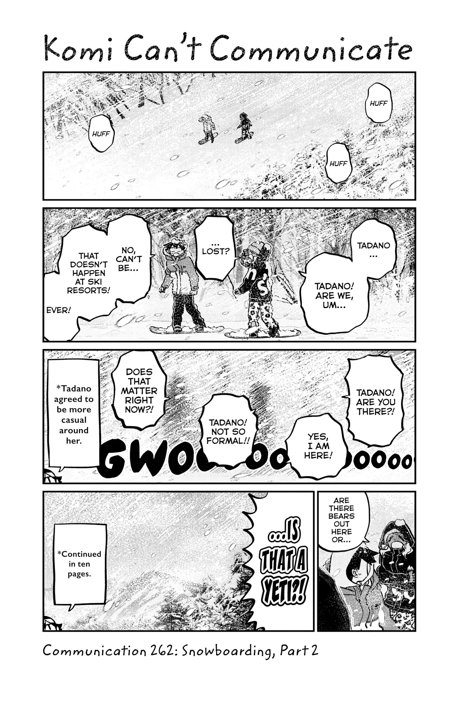 Komi-san wa Komyushou Desu - Chapter 262 - Page 3