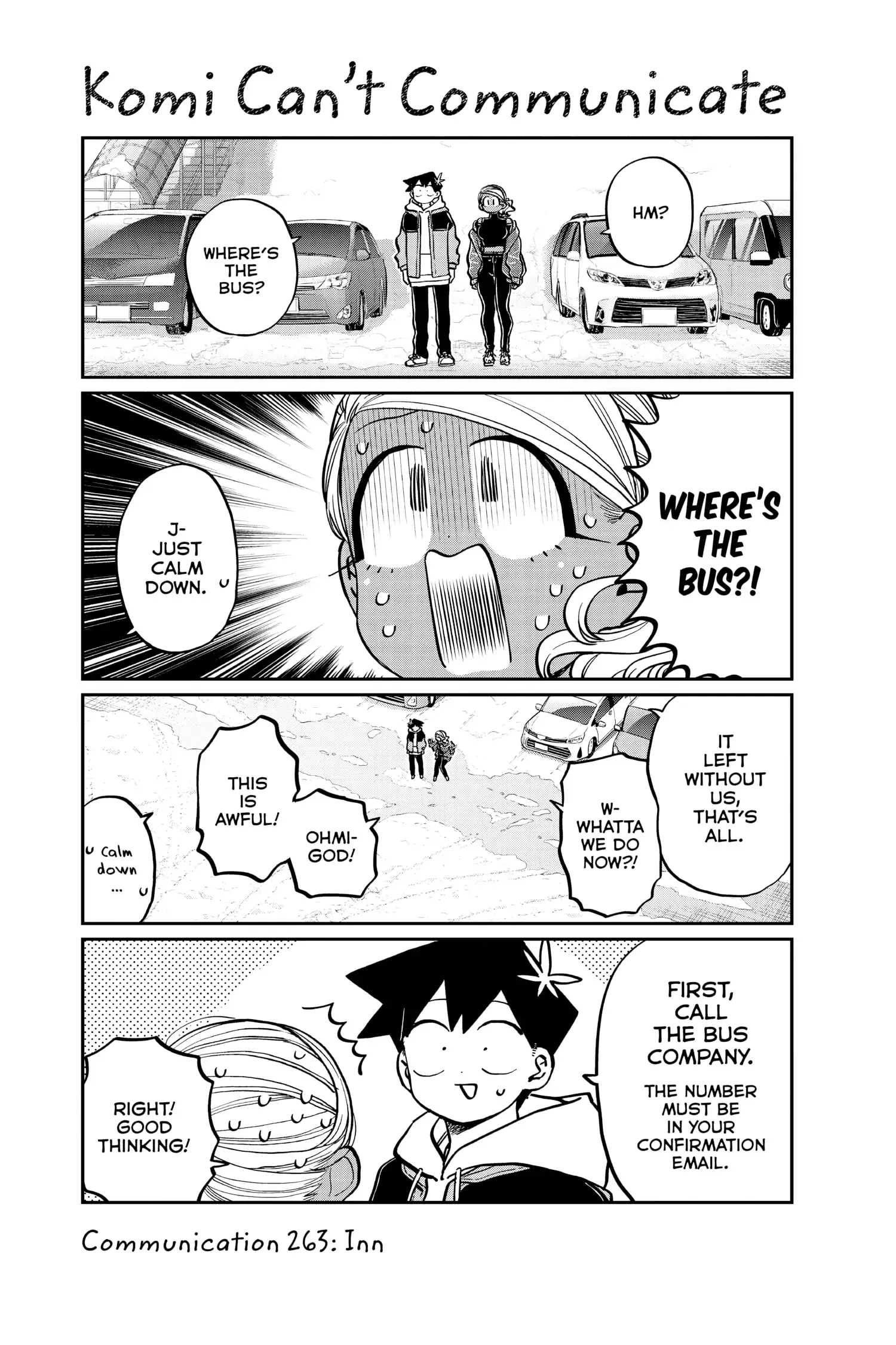 Komi-san wa Komyushou Desu - Chapter 263 - Page 1