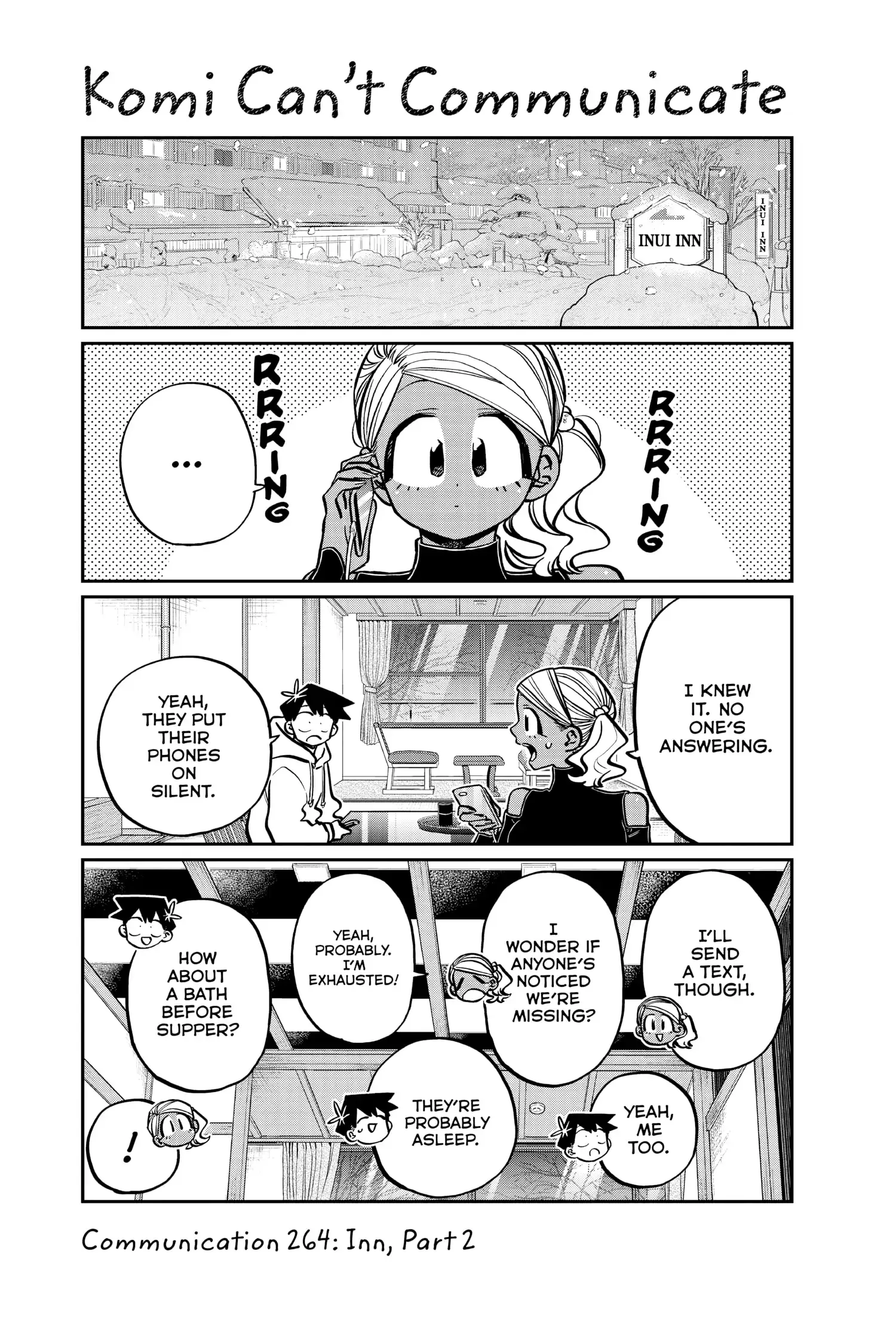 Komi-san wa Komyushou Desu - Chapter 264 - Page 1