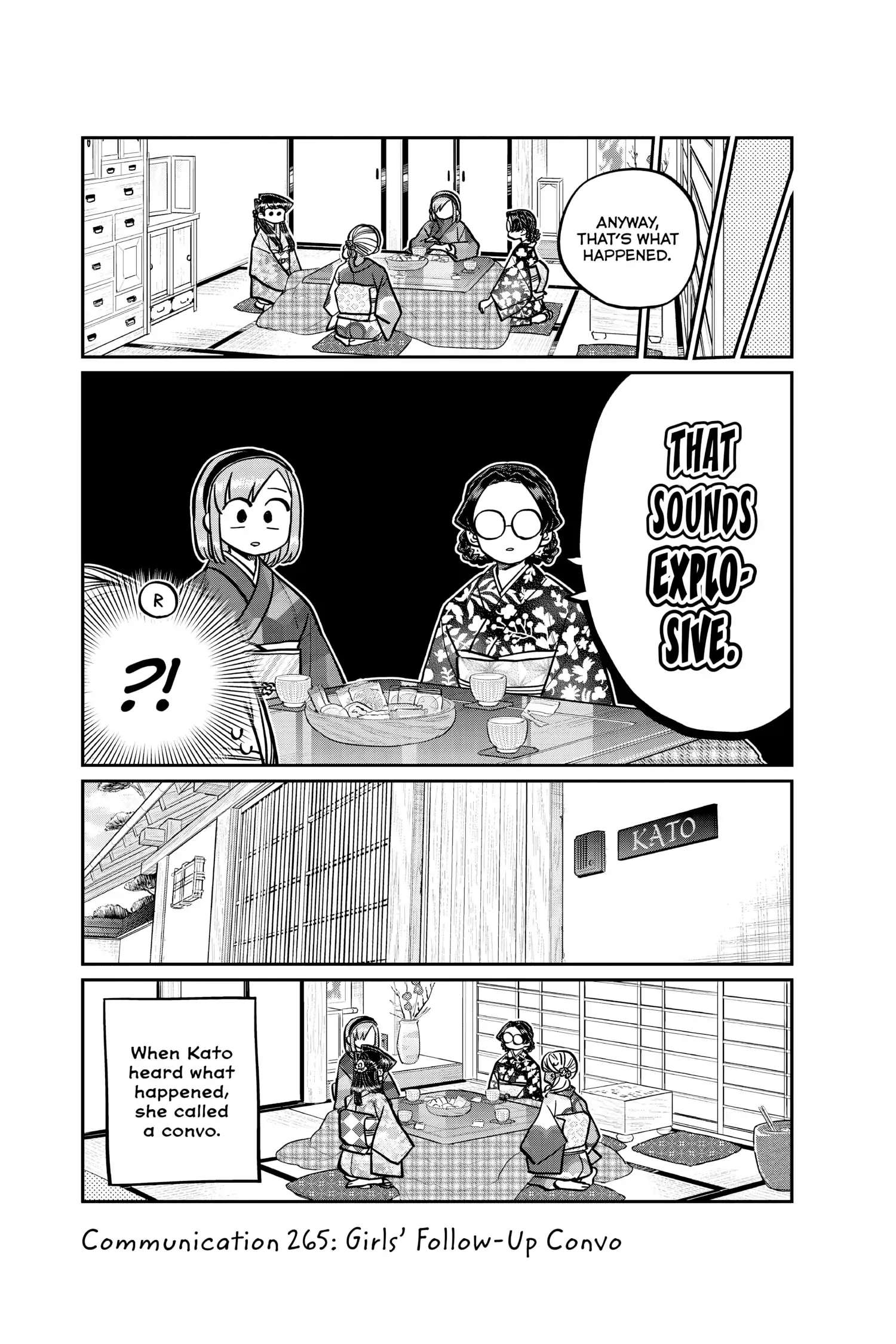 Komi-san wa Komyushou Desu - Chapter 265 - Page 9