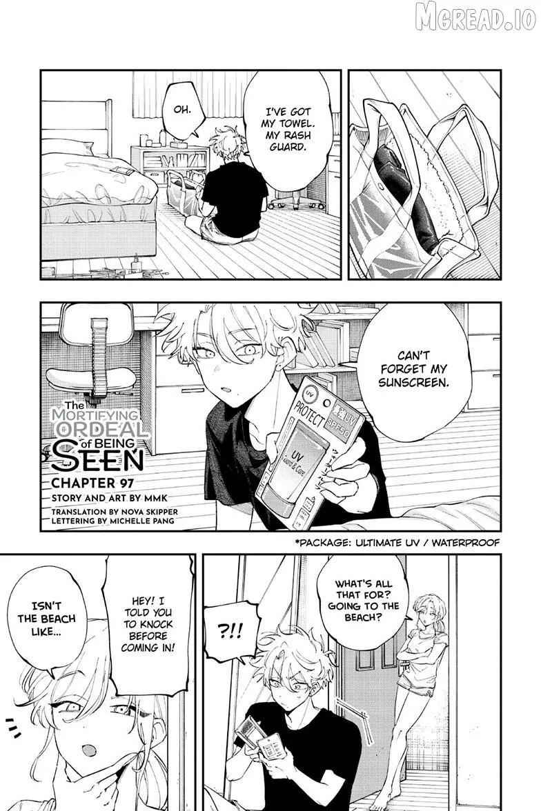 Tonari no Seki no Yatsu ga Souiu Me de Mitekuru - Chapter 97 - Page 1