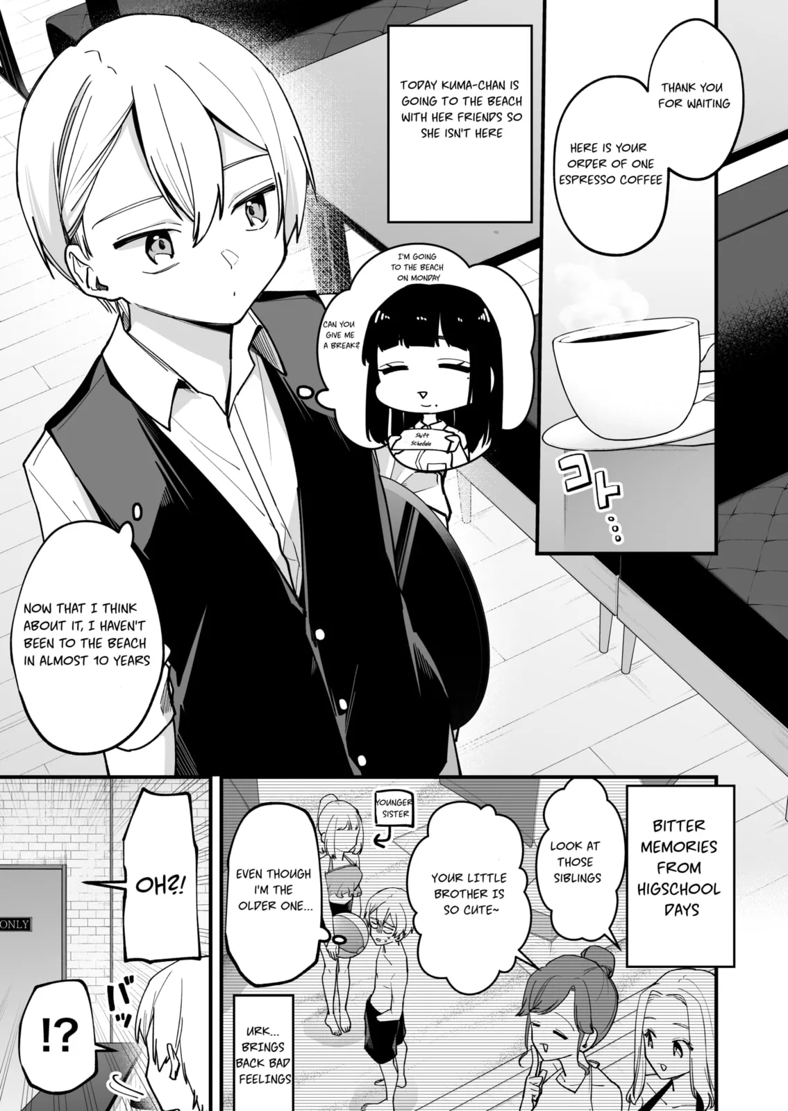 The Manager and the Oblivious Waitress - Chapter 28 - Page 1