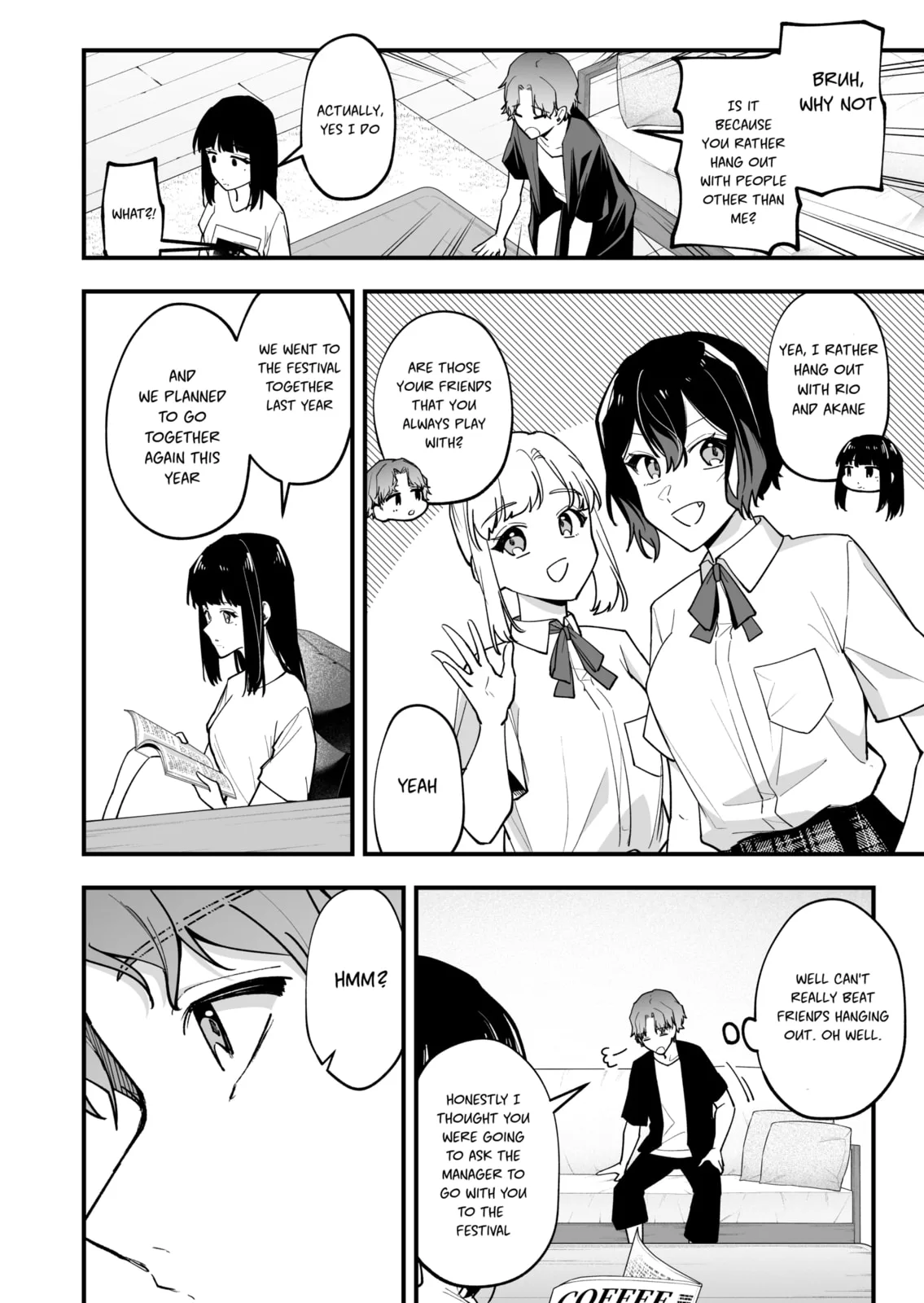 The Manager and the Oblivious Waitress - Chapter 33 - Page 2