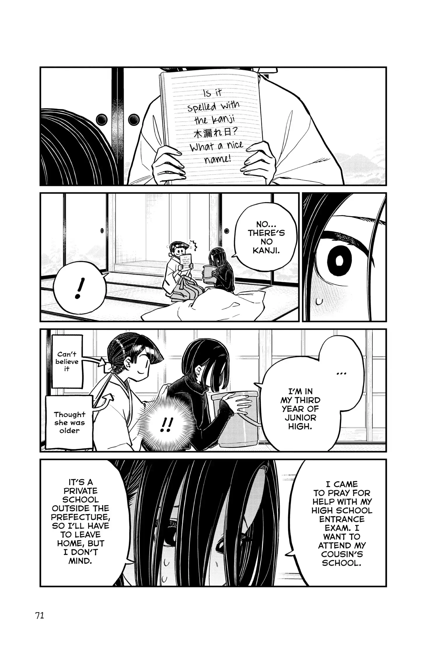 Komi-san wa Komyushou Desu - Chapter 275 - Page 13