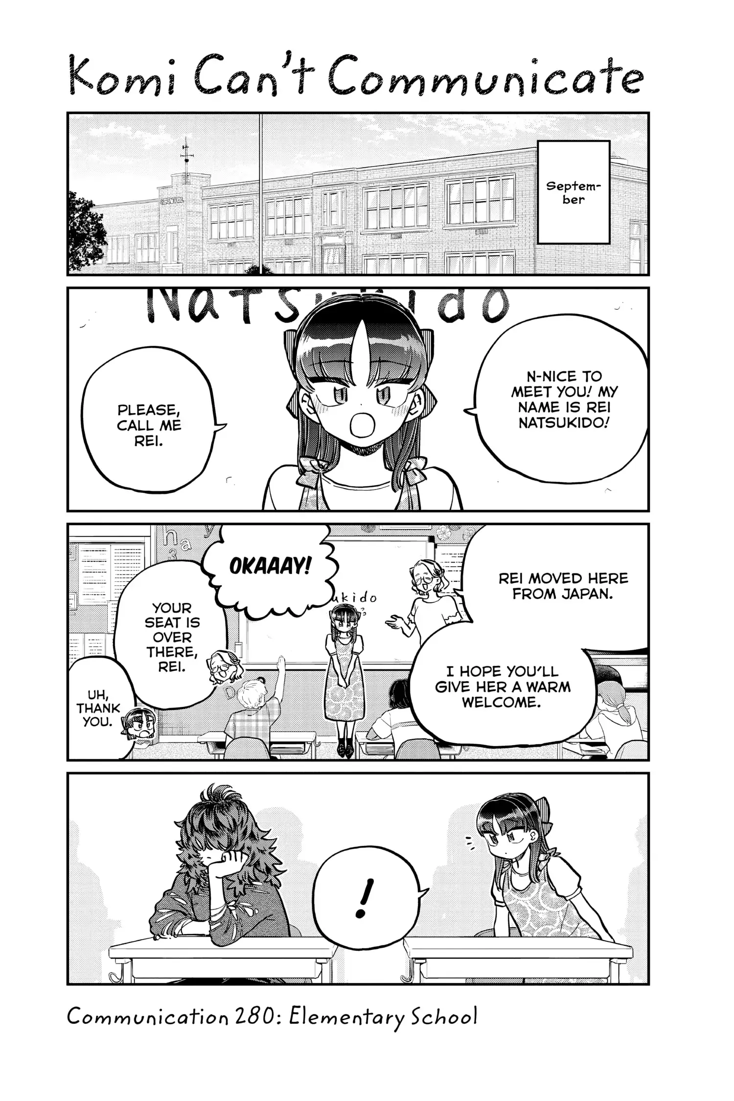 Komi-san wa Komyushou Desu - Chapter 280 - Page 1
