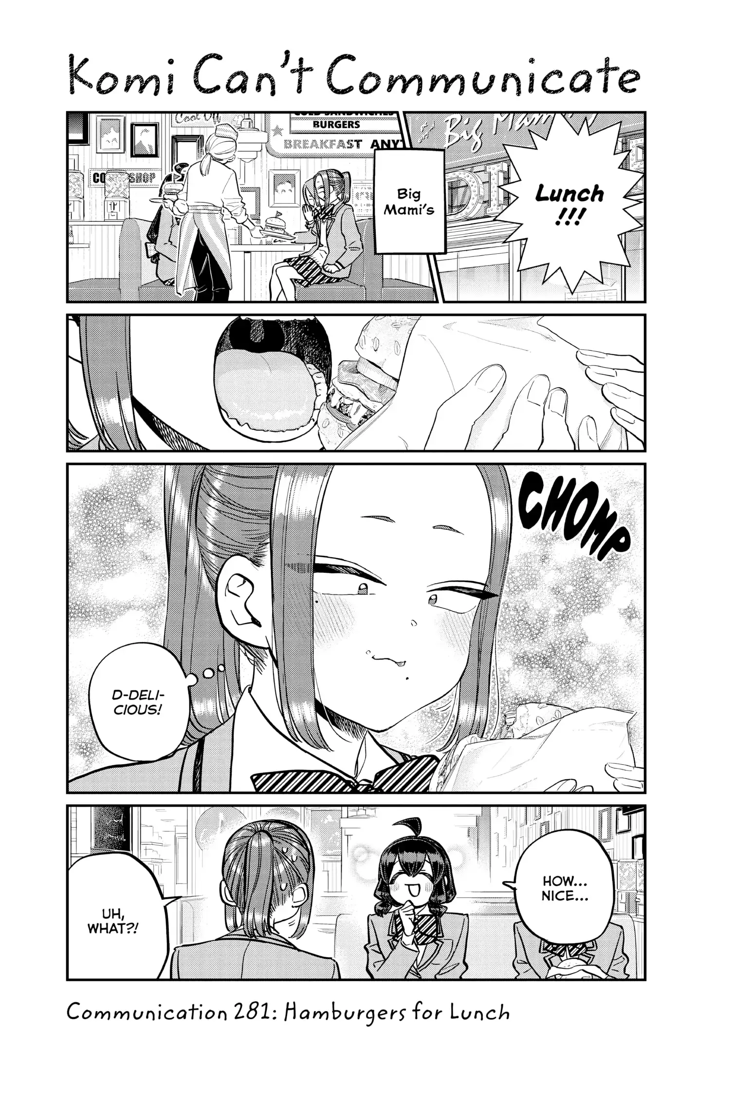 Komi-san wa Komyushou Desu - Chapter 281 - Page 1