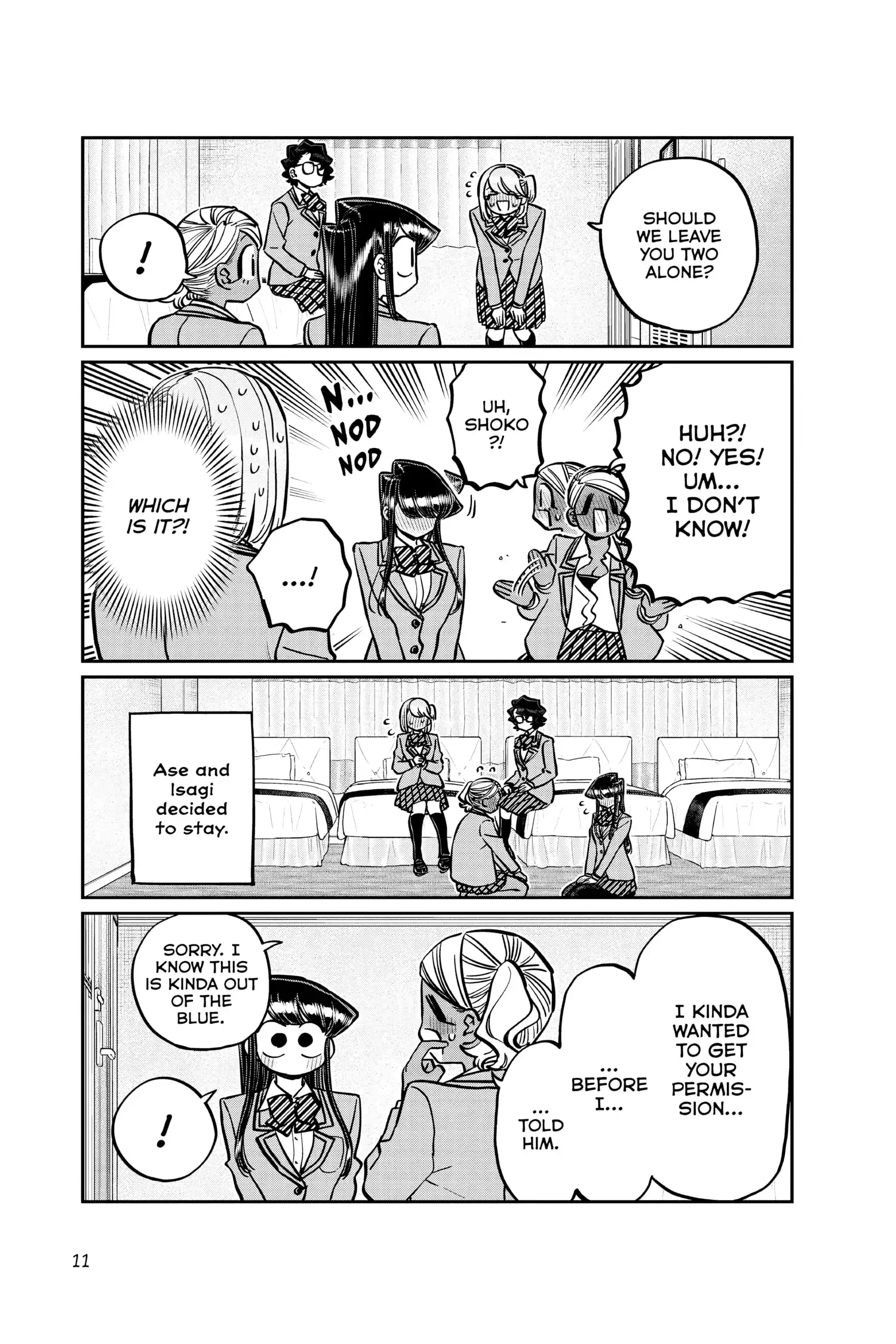 Komi-san wa Komyushou Desu - Chapter 285 - Page 12