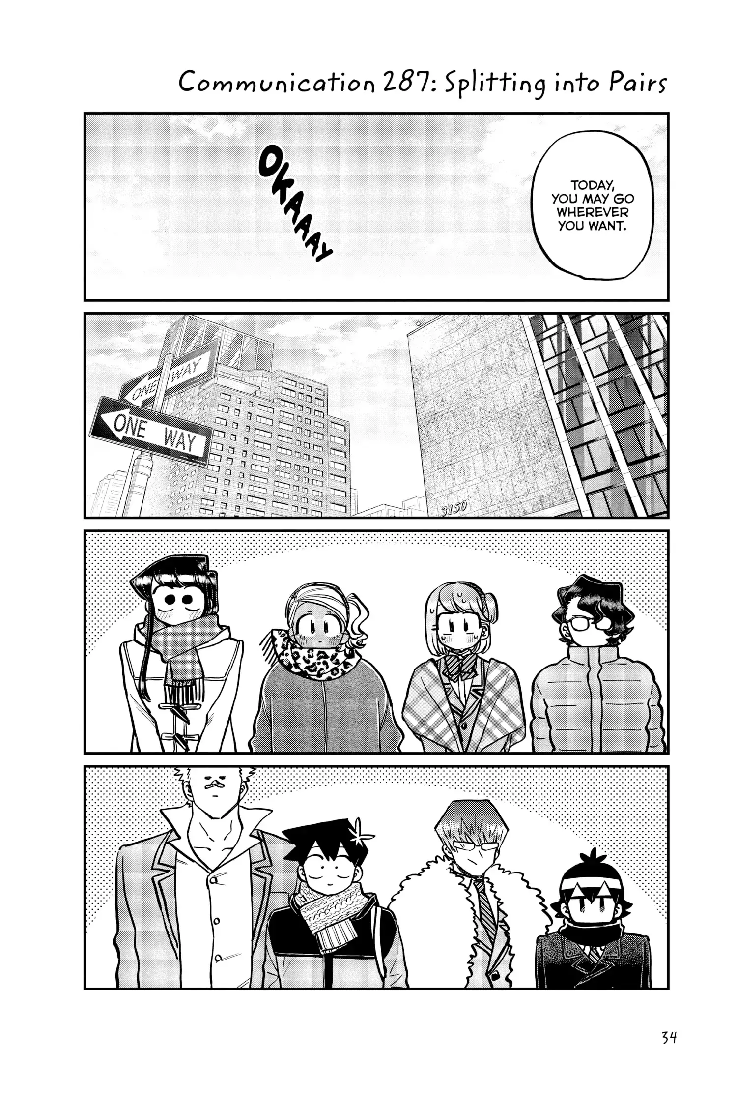 Komi-san wa Komyushou Desu - Chapter 287 - Page 1