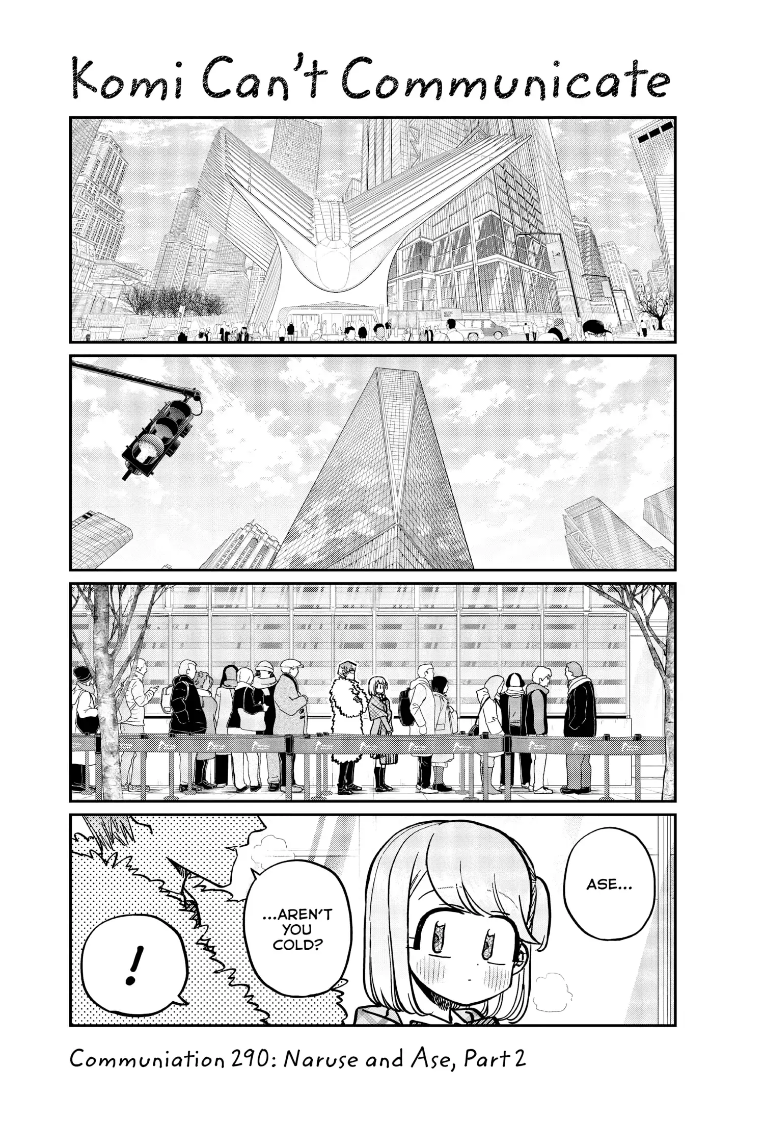 Komi-san wa Komyushou Desu - Chapter 290 - Page 1