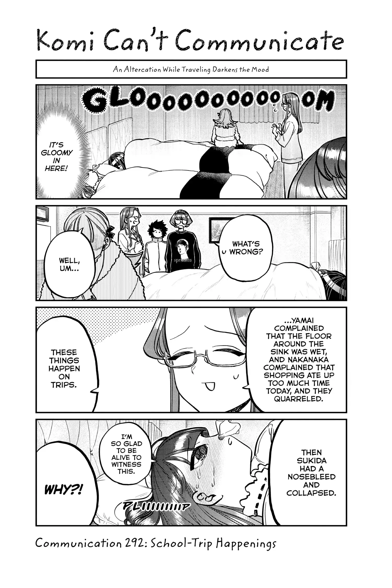 Komi-san wa Komyushou Desu - Chapter 292 - Page 1