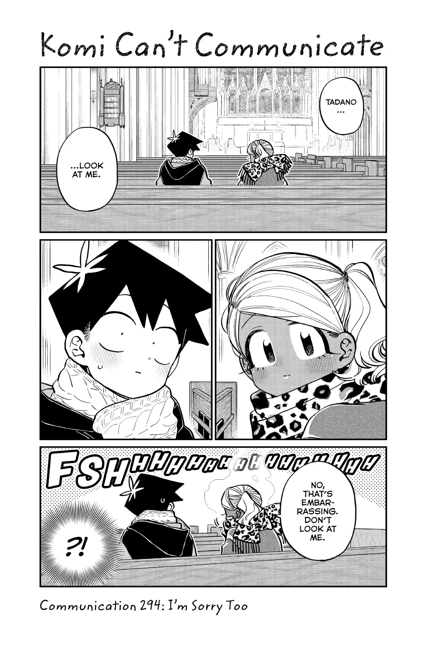 Komi-san wa Komyushou Desu - Chapter 294 - Page 1