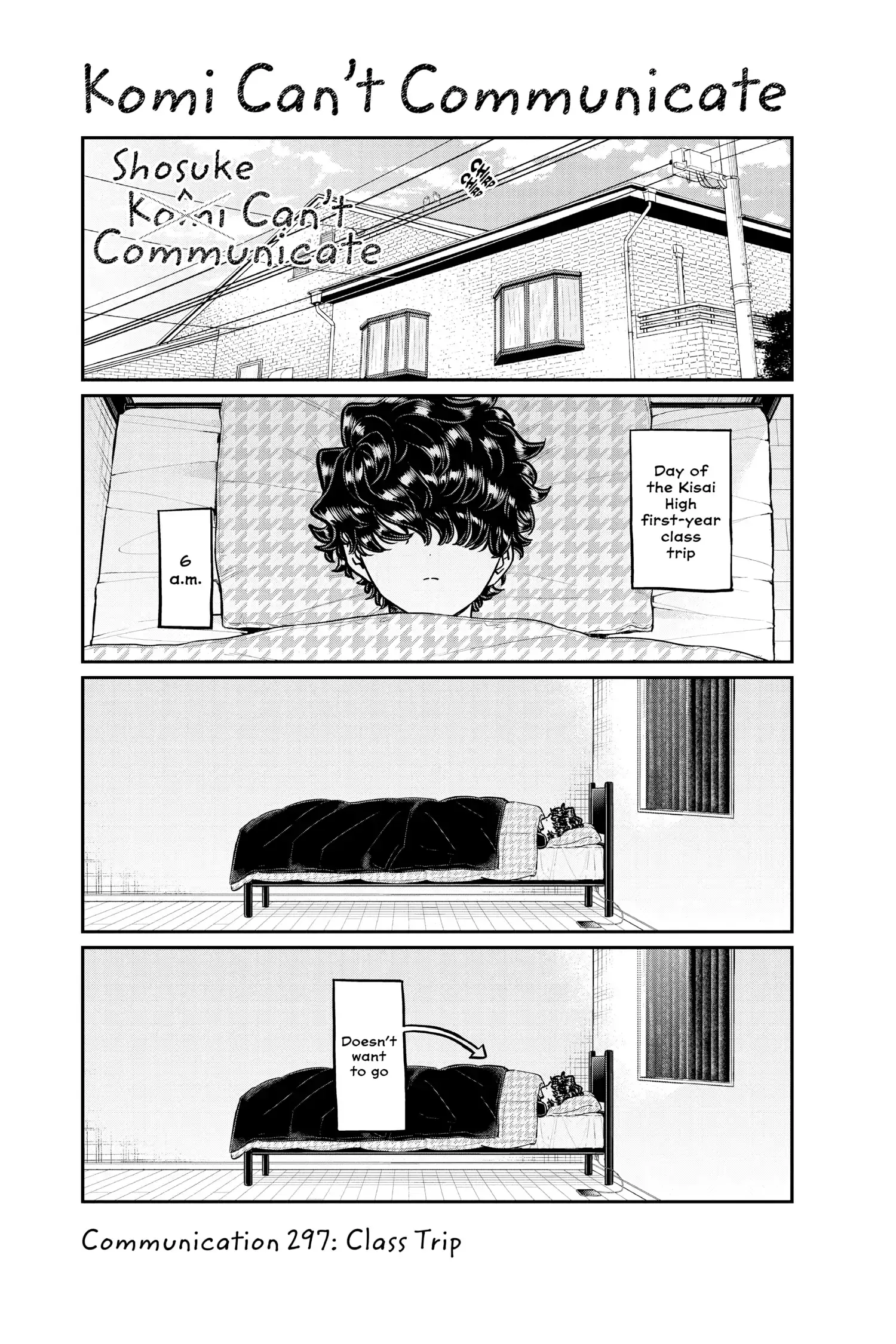 Komi-san wa Komyushou Desu - Chapter 297 - Page 1