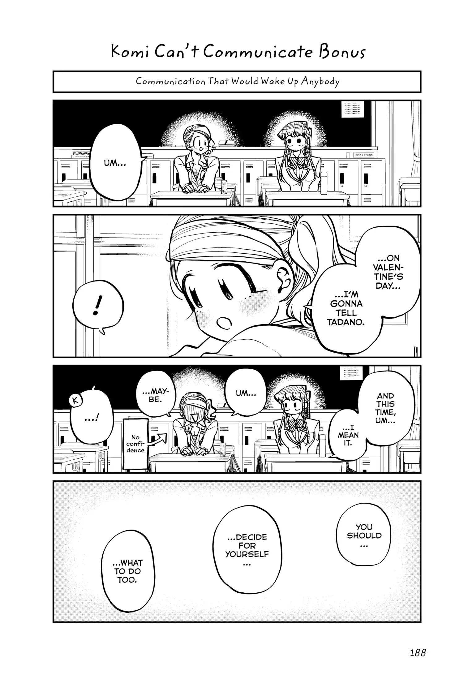 Komi-san wa Komyushou Desu - Chapter 298.5 - Page 1