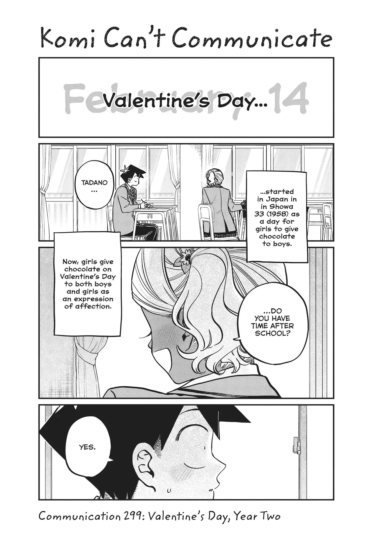 Komi-san wa Komyushou Desu - Chapter 299 - Page 4