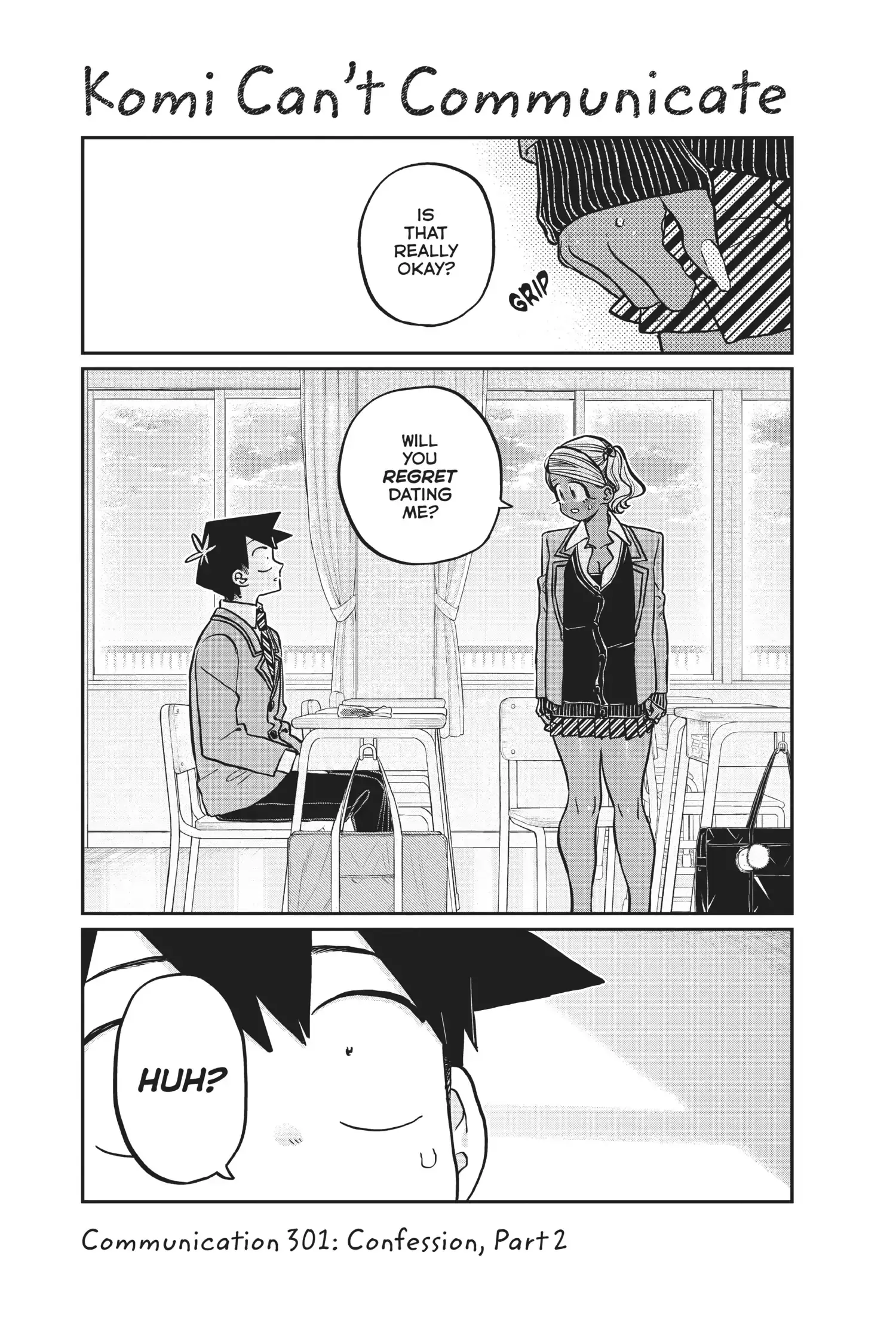 Komi-san wa Komyushou Desu - Chapter 301 - Page 1