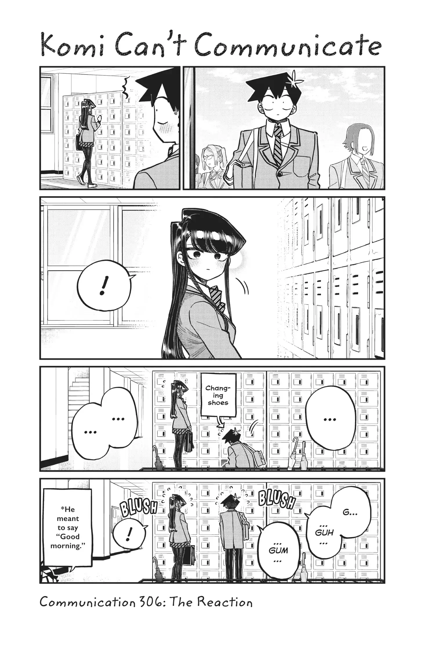 Komi-san wa Komyushou Desu - Chapter 306 - Page 1