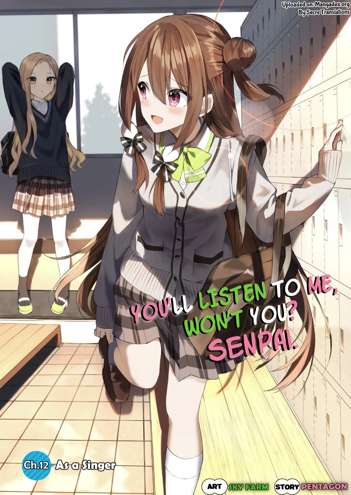 You'll listen to me, won't you? Senpai - Chapter 12 - Page 1