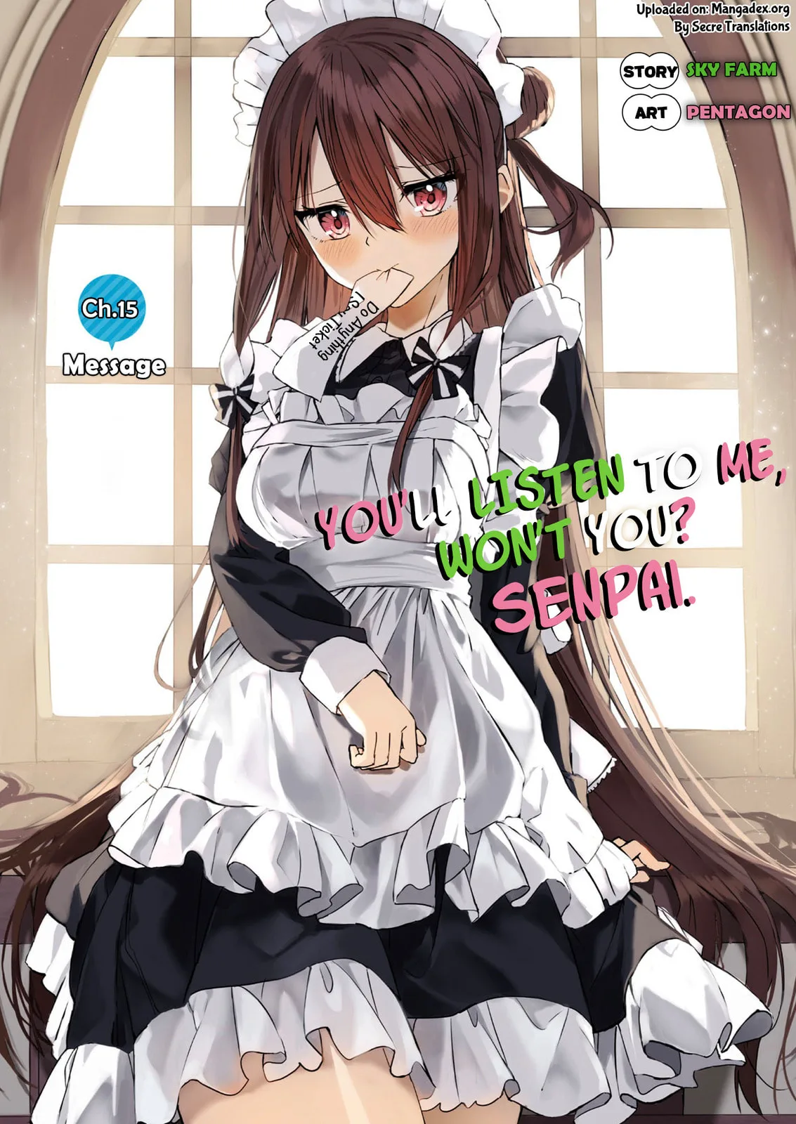 You'll listen to me, won't you? Senpai - Chapter 15 - Page 1