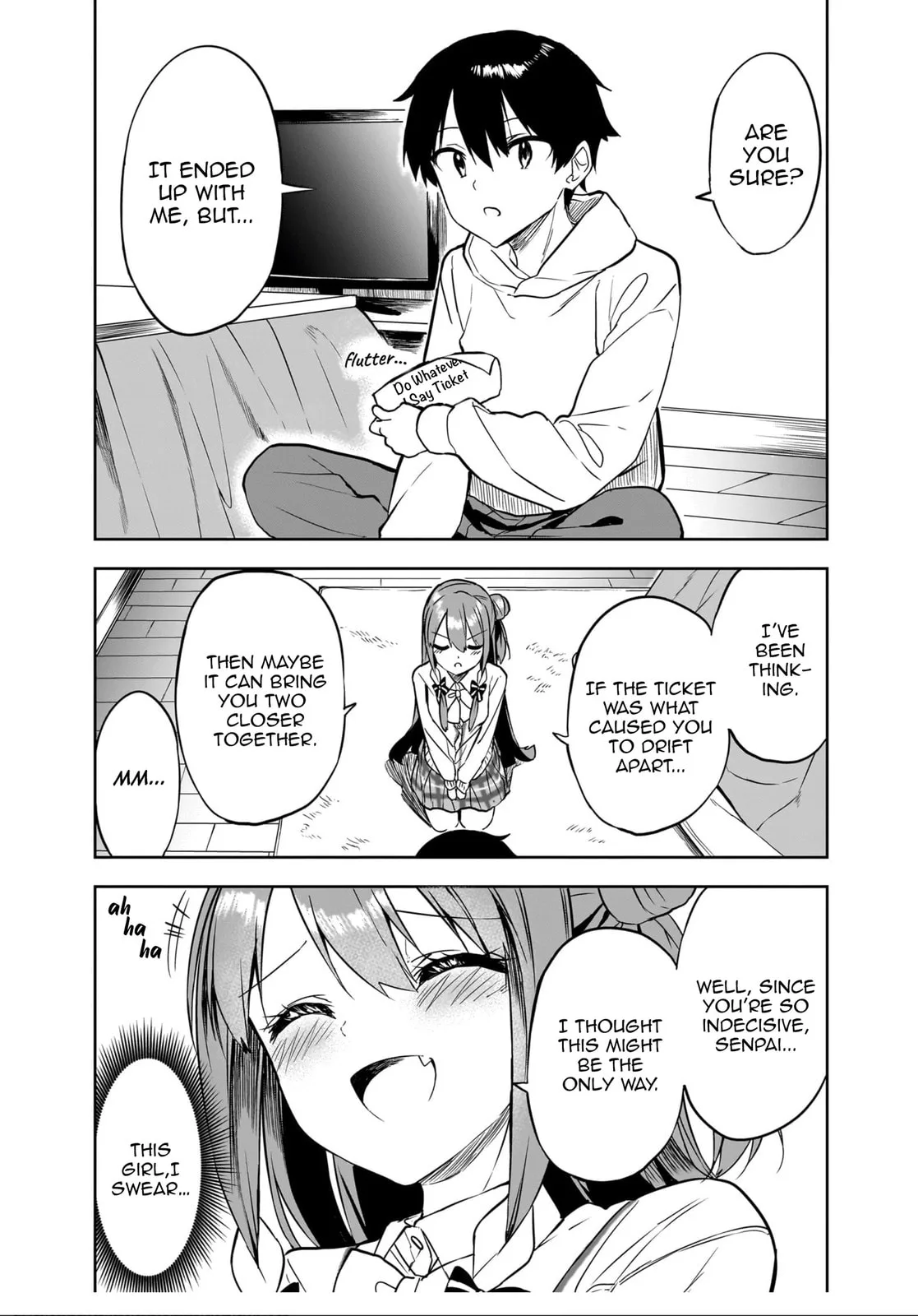 You'll listen to me, won't you? Senpai - Chapter 15 - Page 2