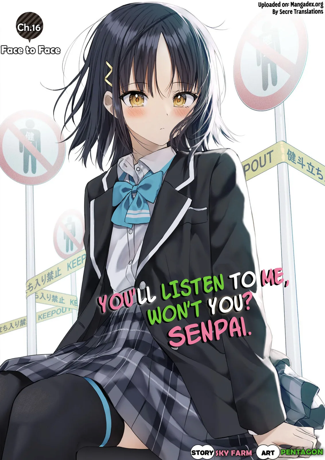 You'll listen to me, won't you? Senpai - Chapter 16 - Page 1