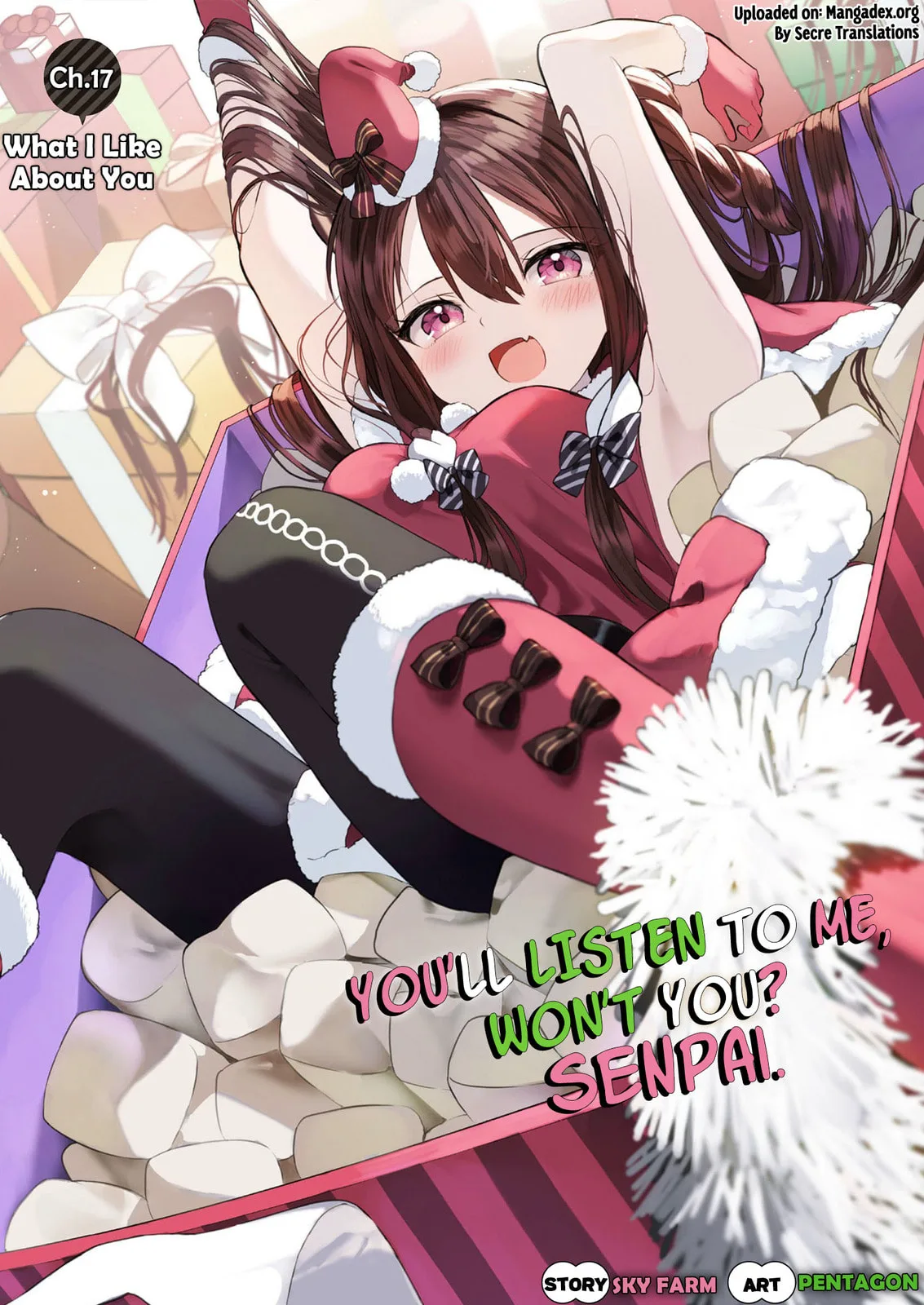 You'll listen to me, won't you? Senpai - Chapter 17 - Page 1