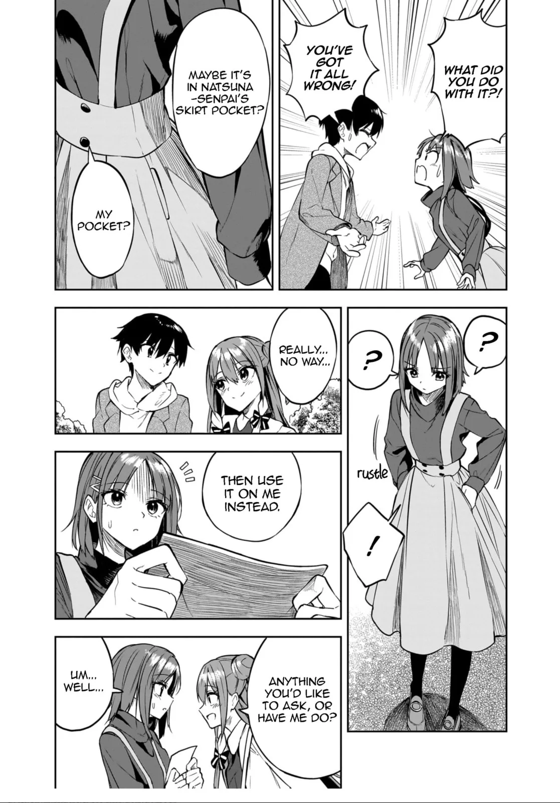 You'll listen to me, won't you? Senpai - Chapter 17 - Page 5