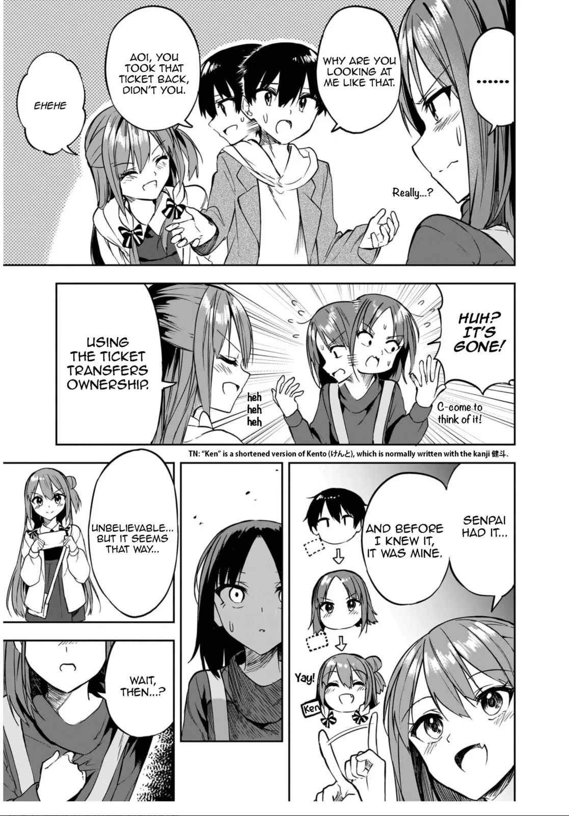 You'll listen to me, won't you? Senpai - Chapter 17 - Page 7