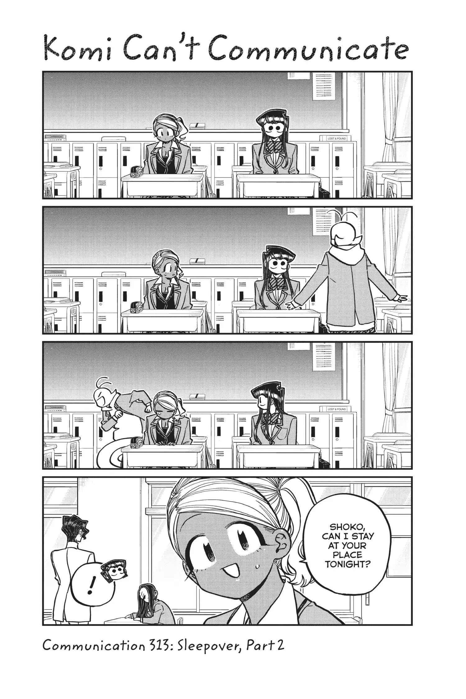 Komi-san wa Komyushou Desu - Chapter 313 - Page 1