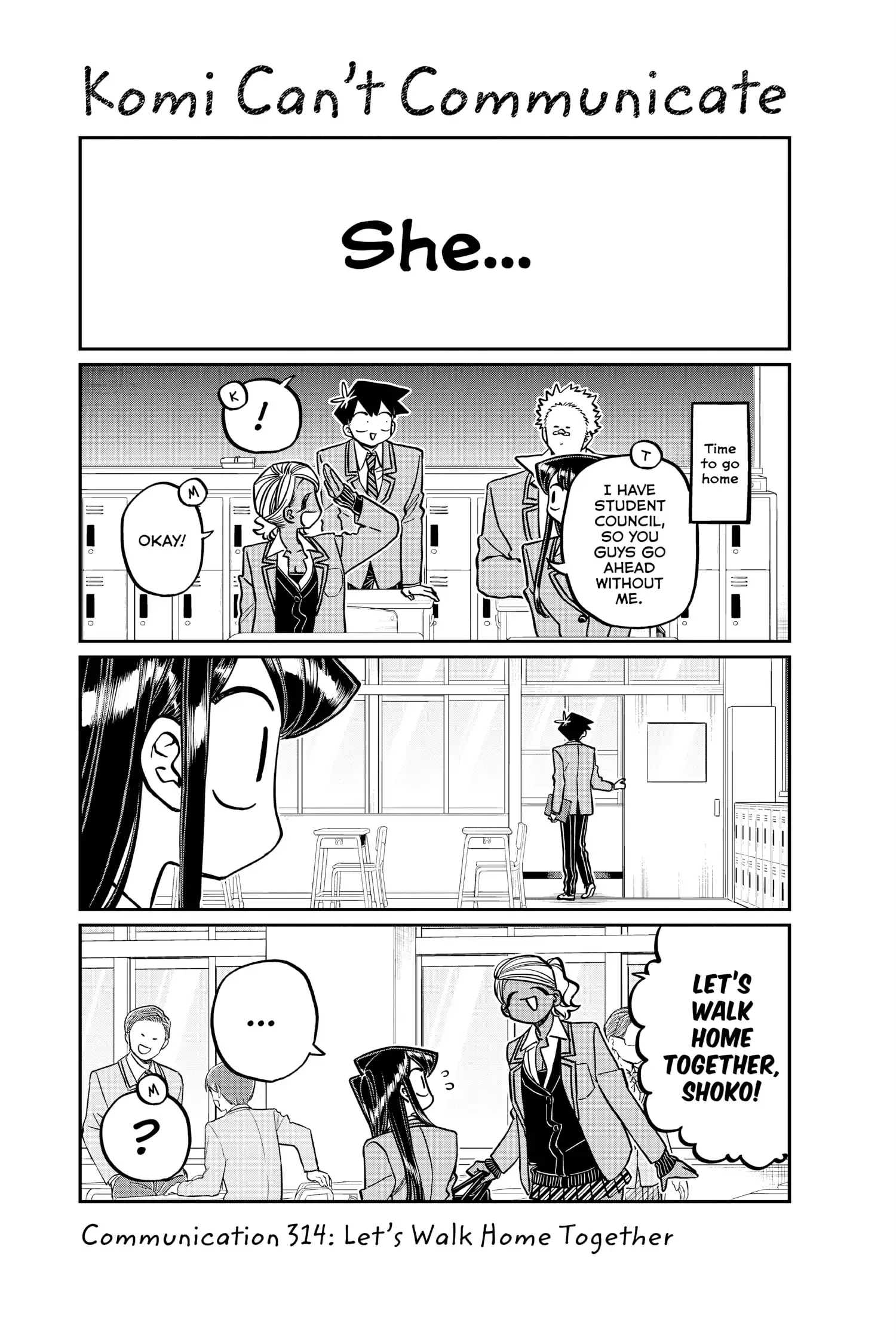 Komi-san wa Komyushou Desu - Chapter 314 - Page 4
