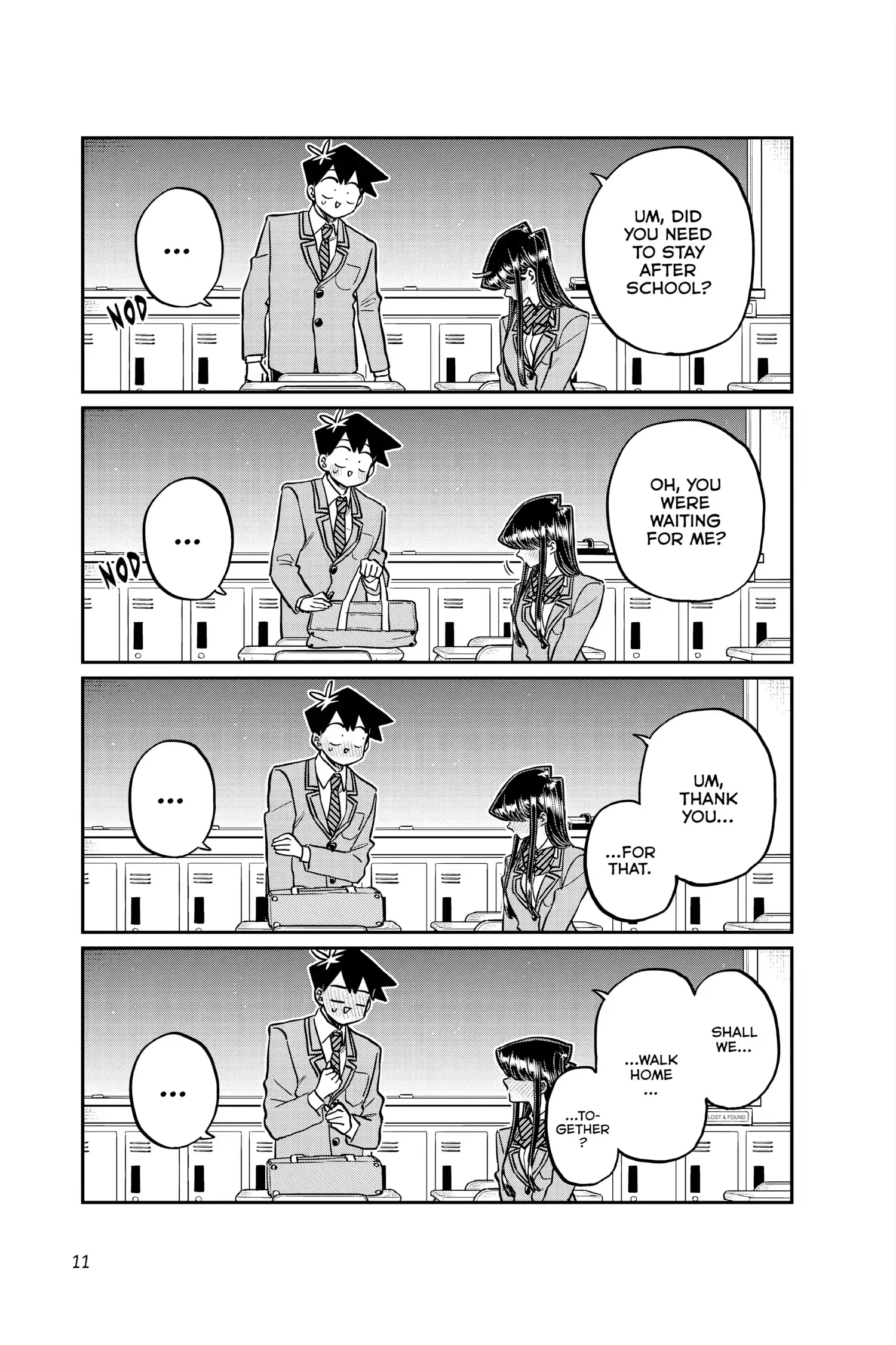 Komi-san wa Komyushou Desu - Chapter 314 - Page 12