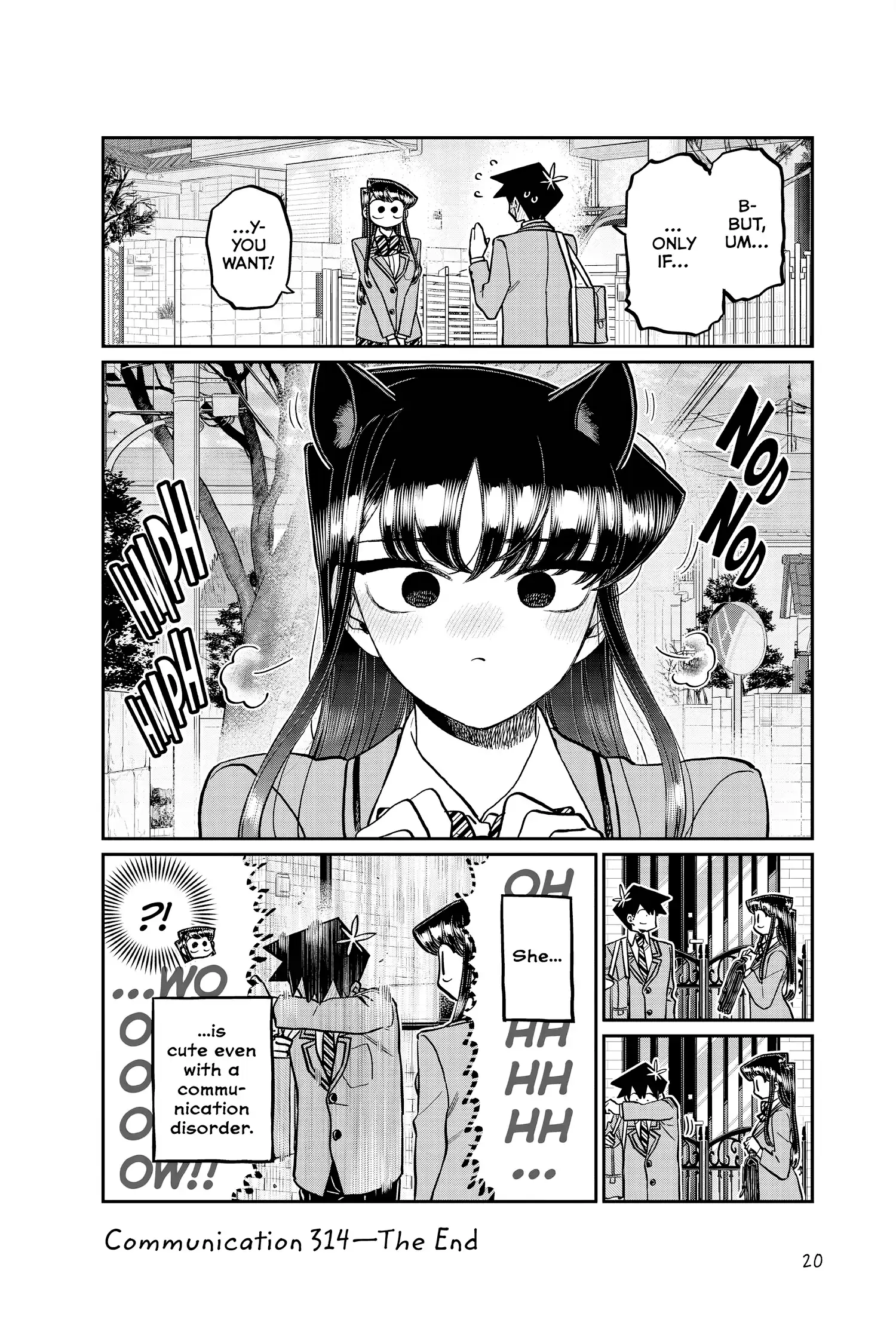 Komi-san wa Komyushou Desu - Chapter 314 - Page 21