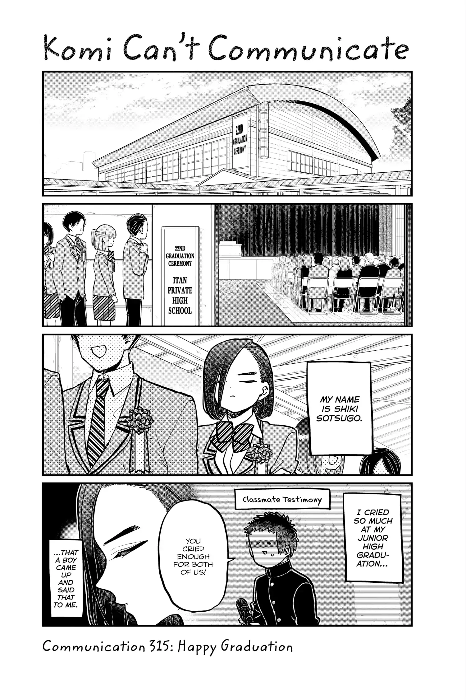 Komi-san wa Komyushou Desu - Chapter 314 - Page 22