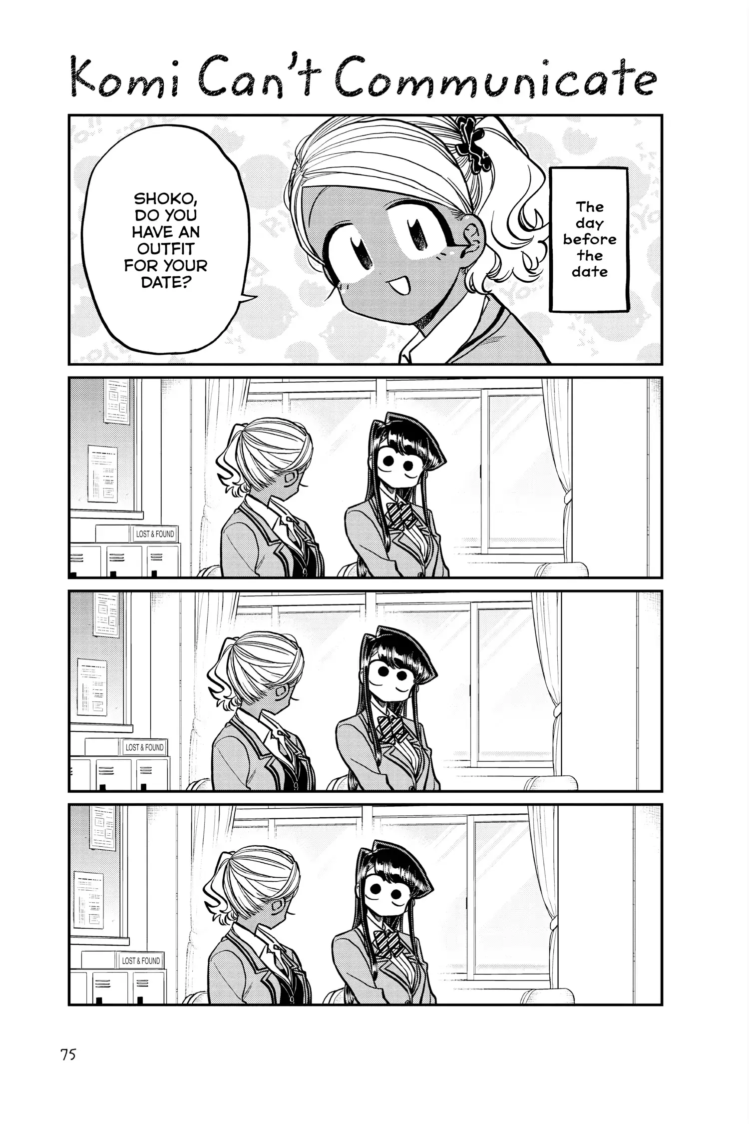 Komi-san wa Komyushou Desu - Chapter 318 - Page 1