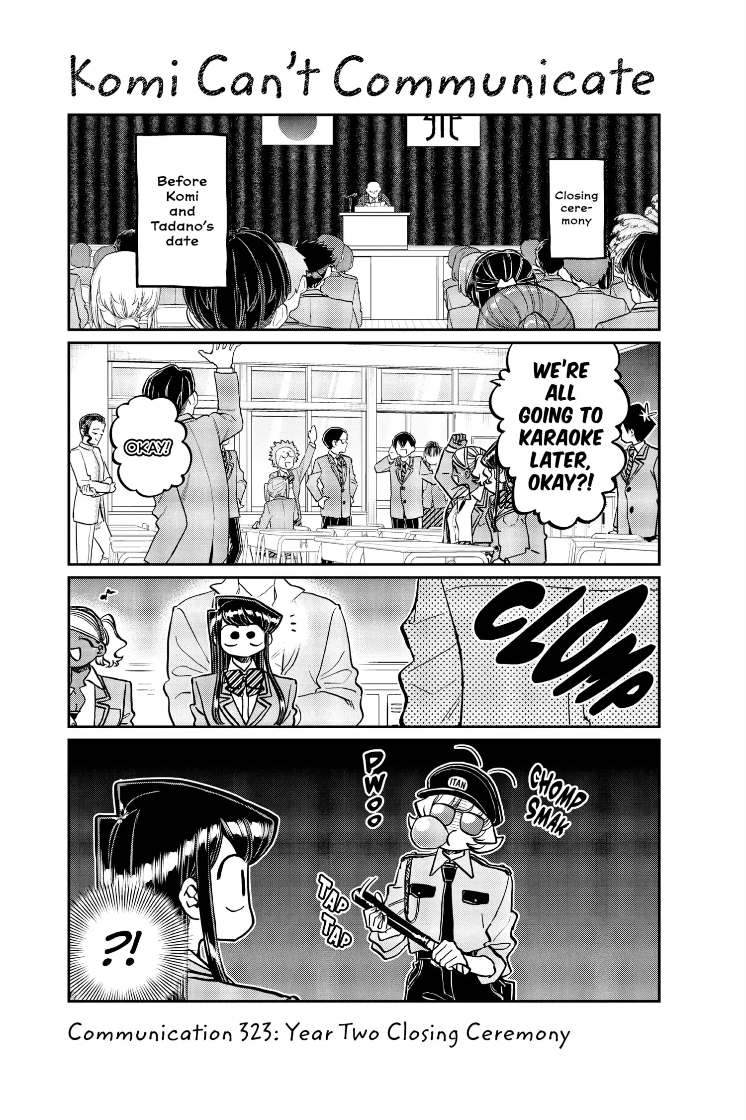 Komi-san wa Komyushou Desu - Chapter 323 - Page 1