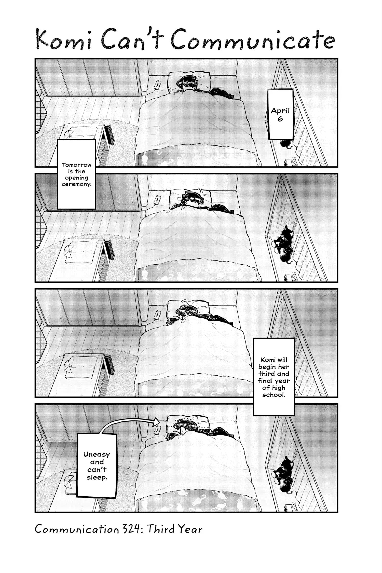 Komi-san wa Komyushou Desu - Chapter 324 - Page 1