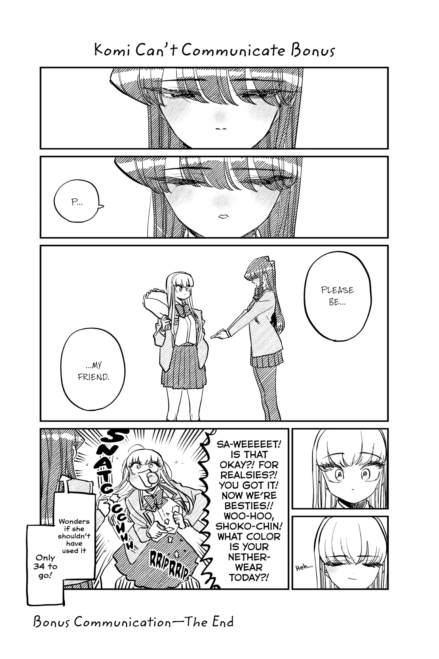 Komi-san wa Komyushou Desu - Chapter 324.5 - Page 2
