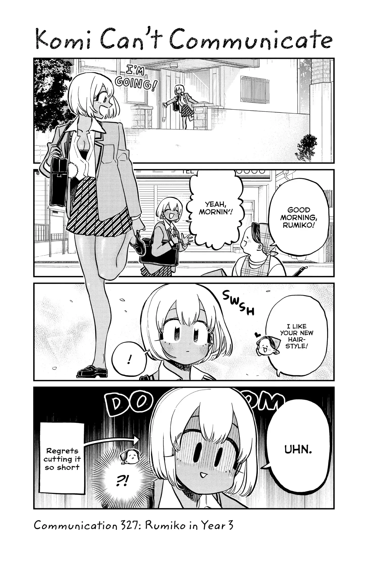 Komi-san wa Komyushou Desu - Chapter 327 - Page 1