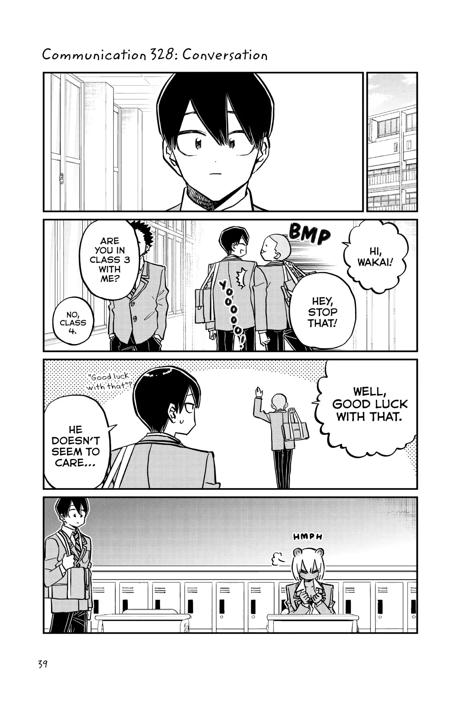Komi-san wa Komyushou Desu - Chapter 328 - Page 1