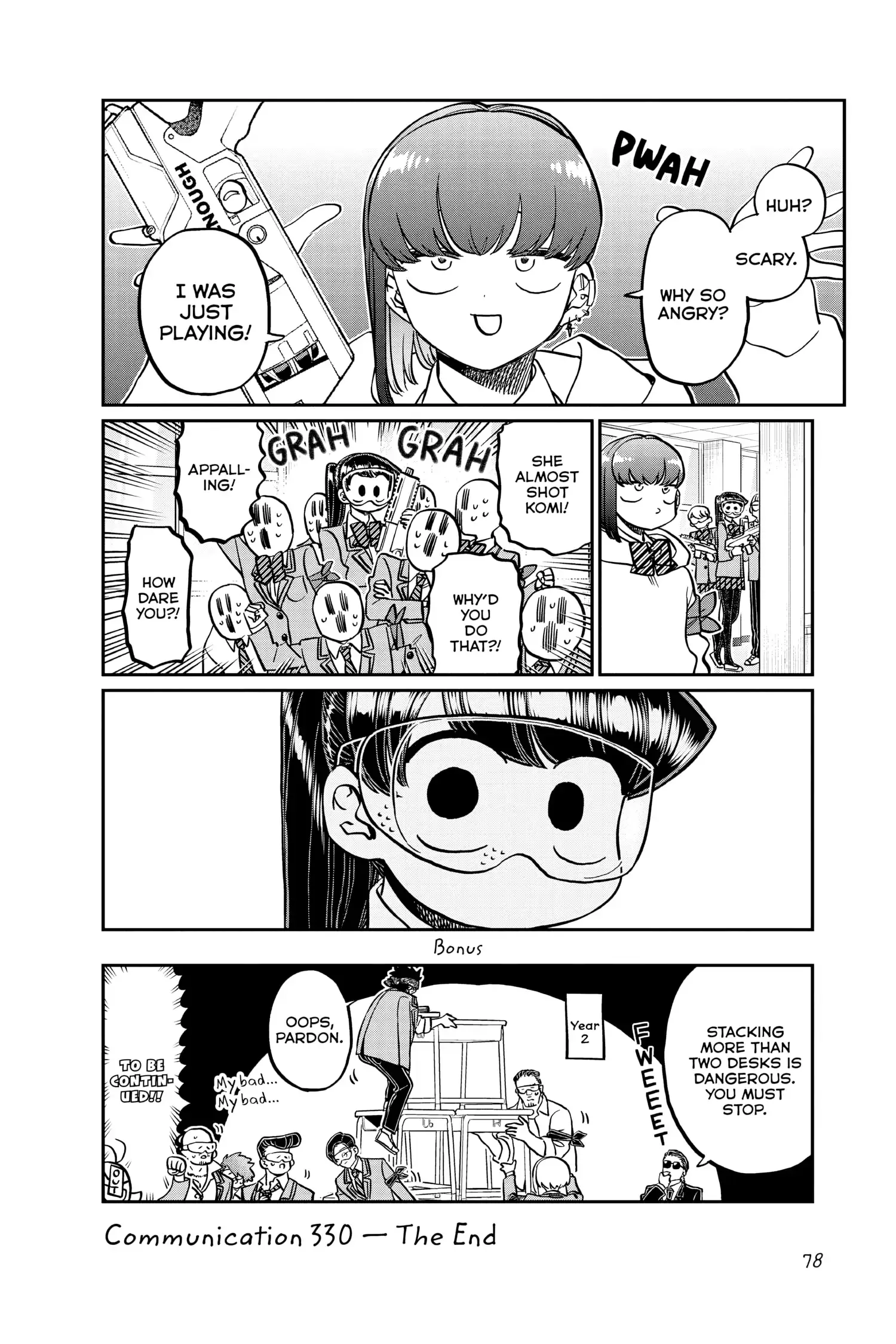 Komi-san wa Komyushou Desu - Chapter 330 - Page 18