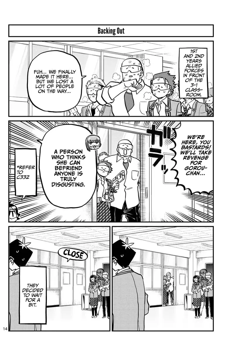 Komi-san wa Komyushou Desu - Chapter 333.2 - Page 14